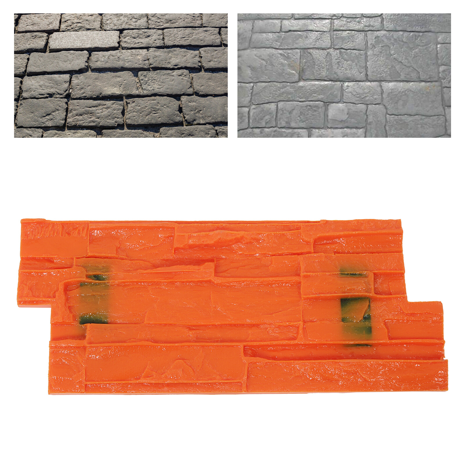 Concrete Mold, Texture Mat/Cement Texture Mold 58.4*24.3*3cm/22.99*9.57*1.18in