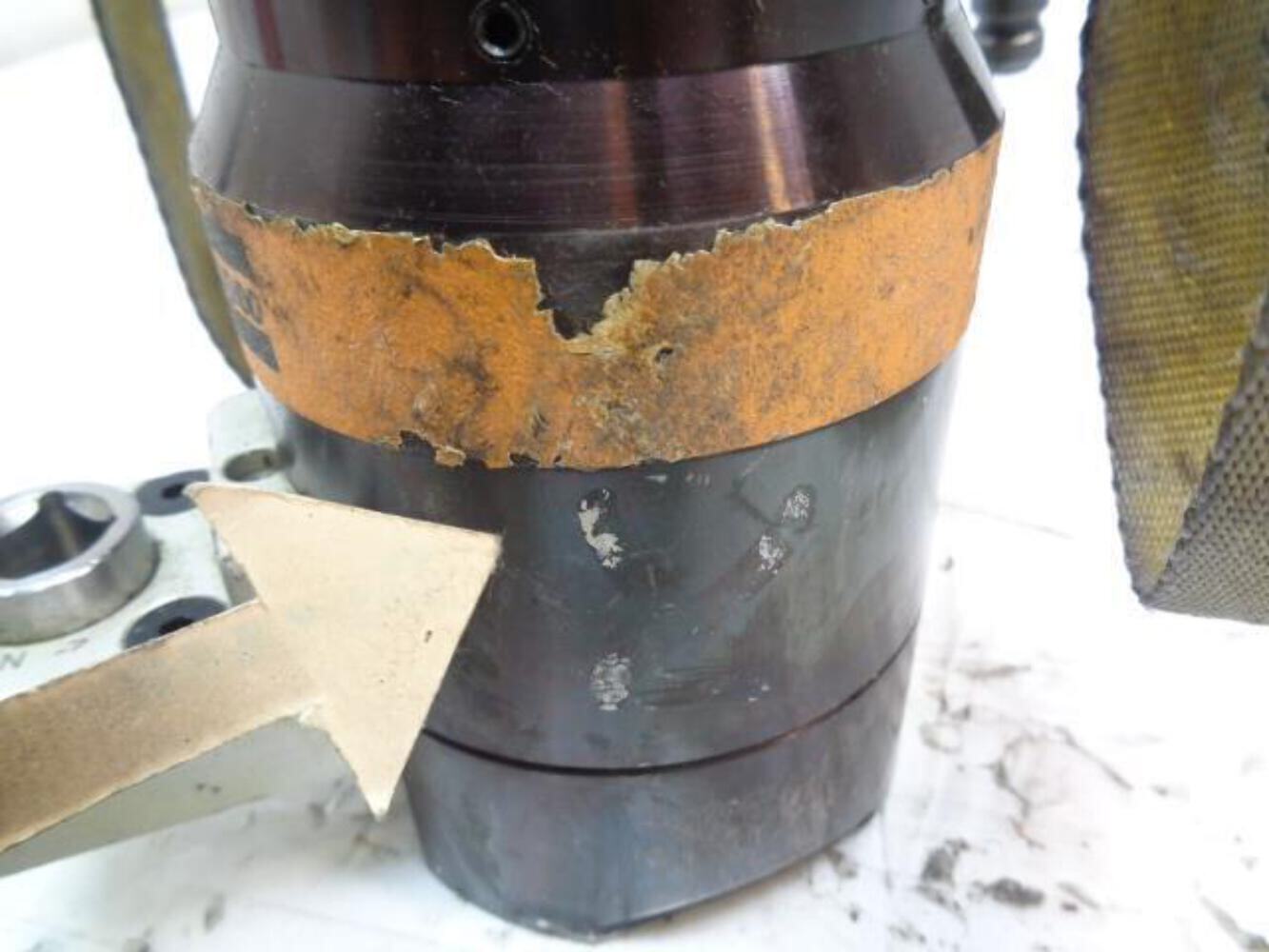 DAMAGED ATLAS COPCO 8434220064 WTB M36 TENSIONER 10MM STROKE 678.25 TON 10″ R10