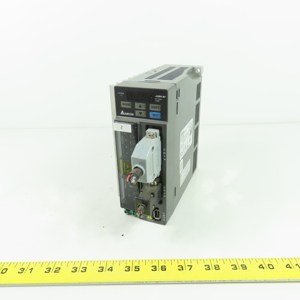 Delta ASD-B2-0721-B 3Ph Servo Drive 230V 50/60Hz 3.66A Input 110V 2.1A Output