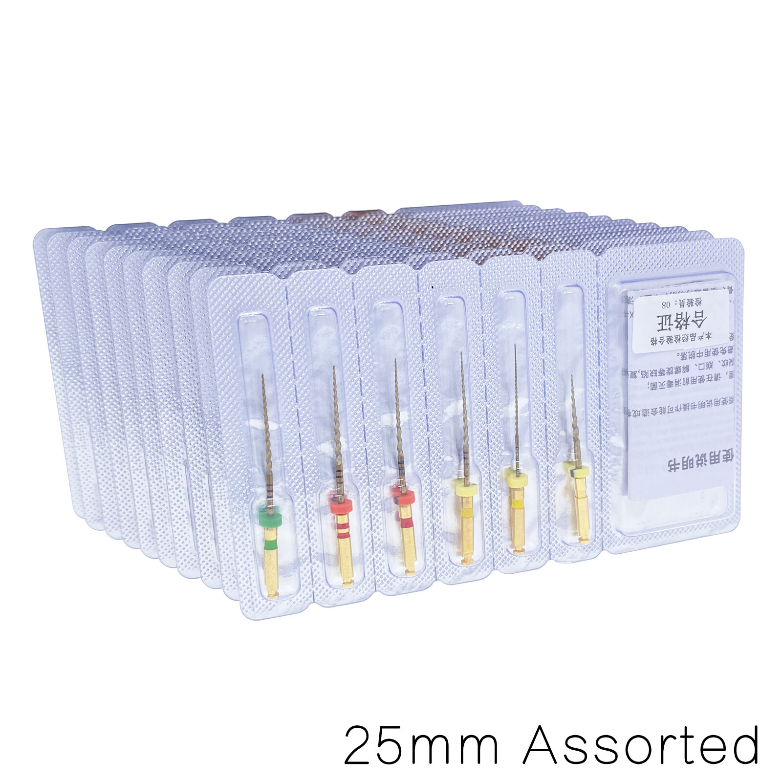 COXO SOCO SC-PRO Endo Controlled Memory NITI Gold Files Mixed 21/25/31mm