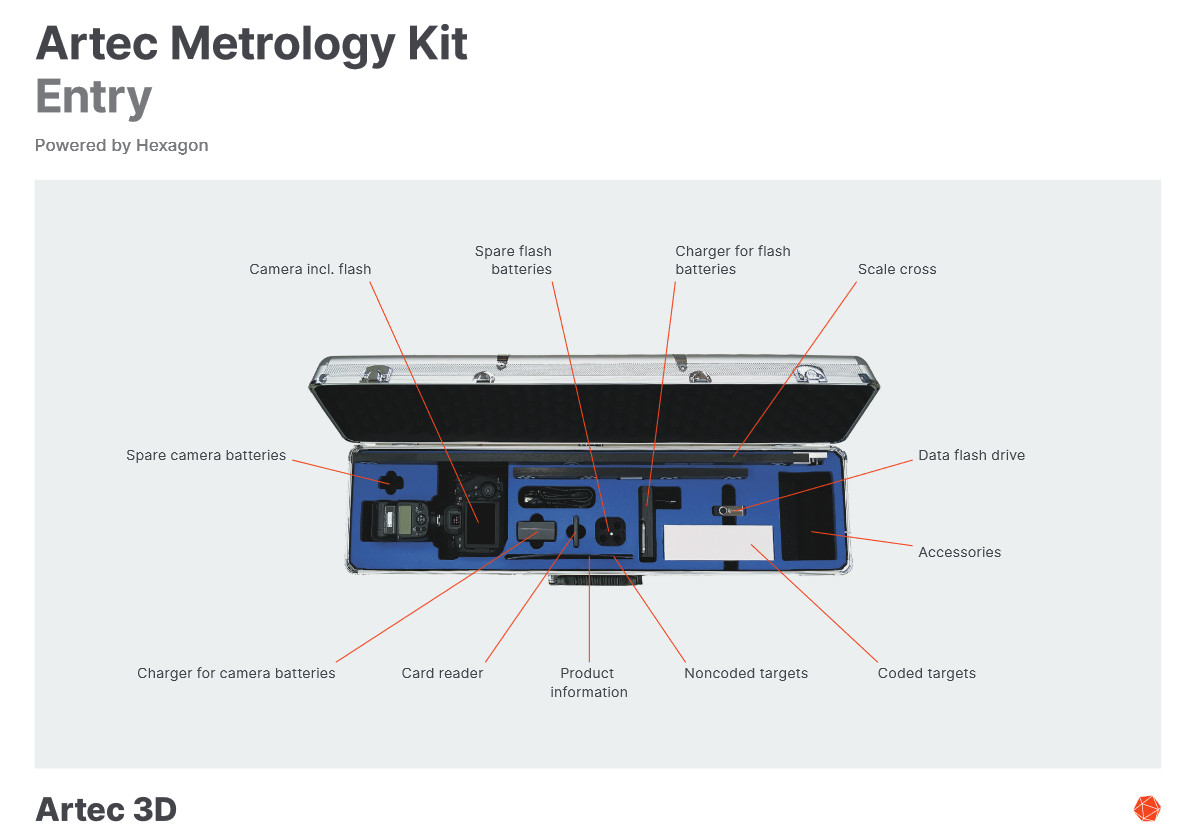 Artec 3D Metrology Kit – Entry Level