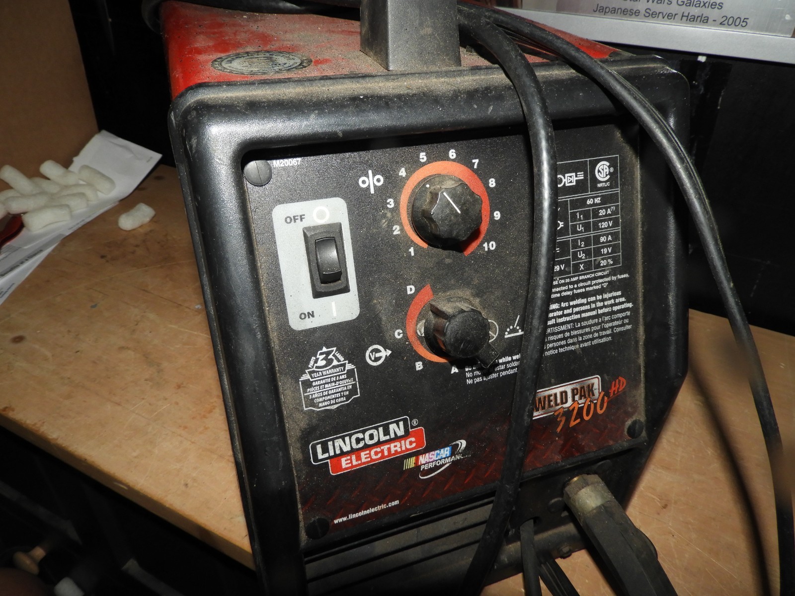 Lincoln Electric Weld Pak 3200HD Mig Welder – Works Great – Used