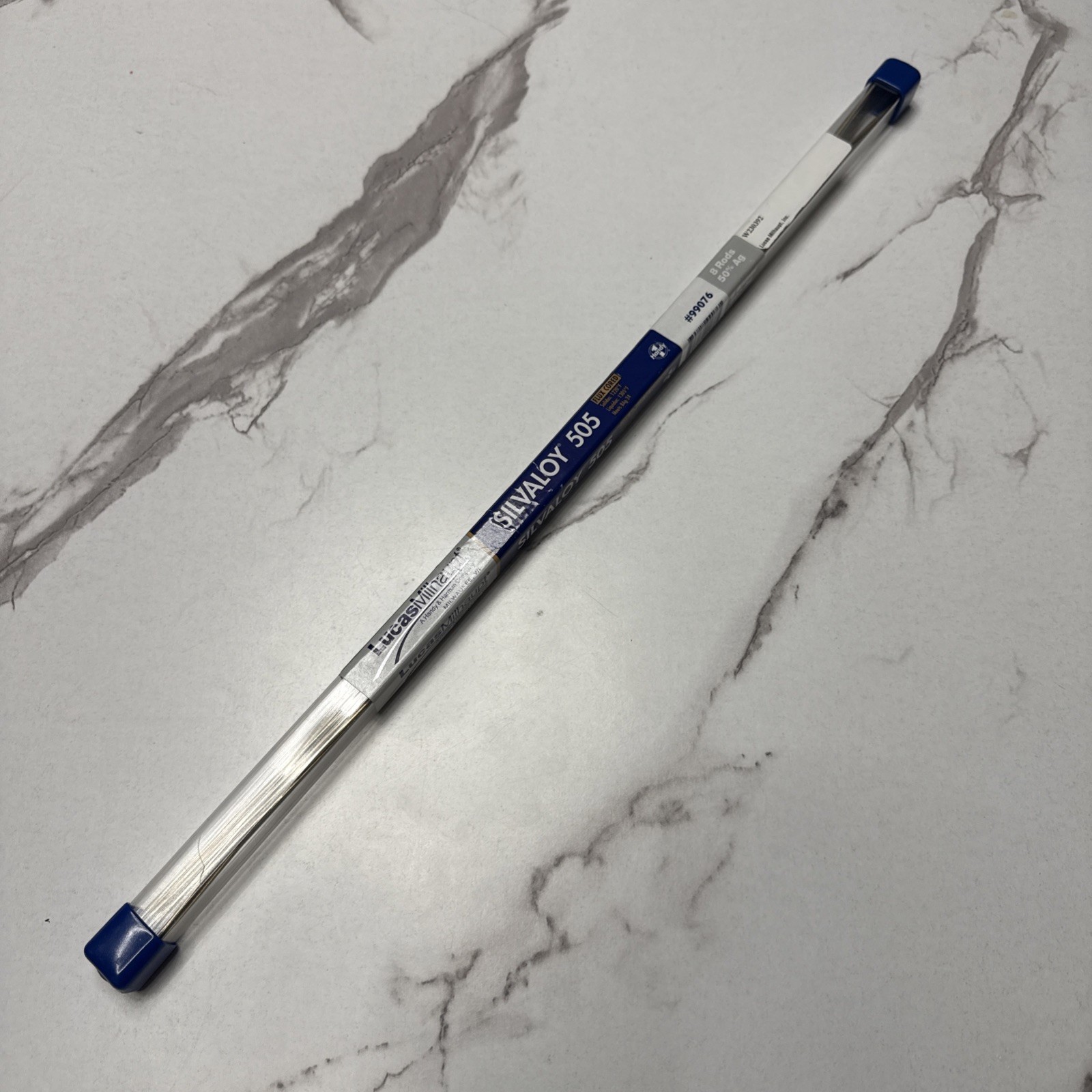 Lucas Milhaupt Silvaloy 505 8 Flux Cored Rods Solder Sticks 99076