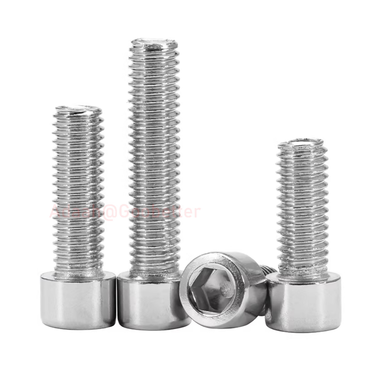 M3 M4 M5 M6 M8 SUS201 Stainless Steel Cap Screws Hex Socket Head Allen Key Bolts