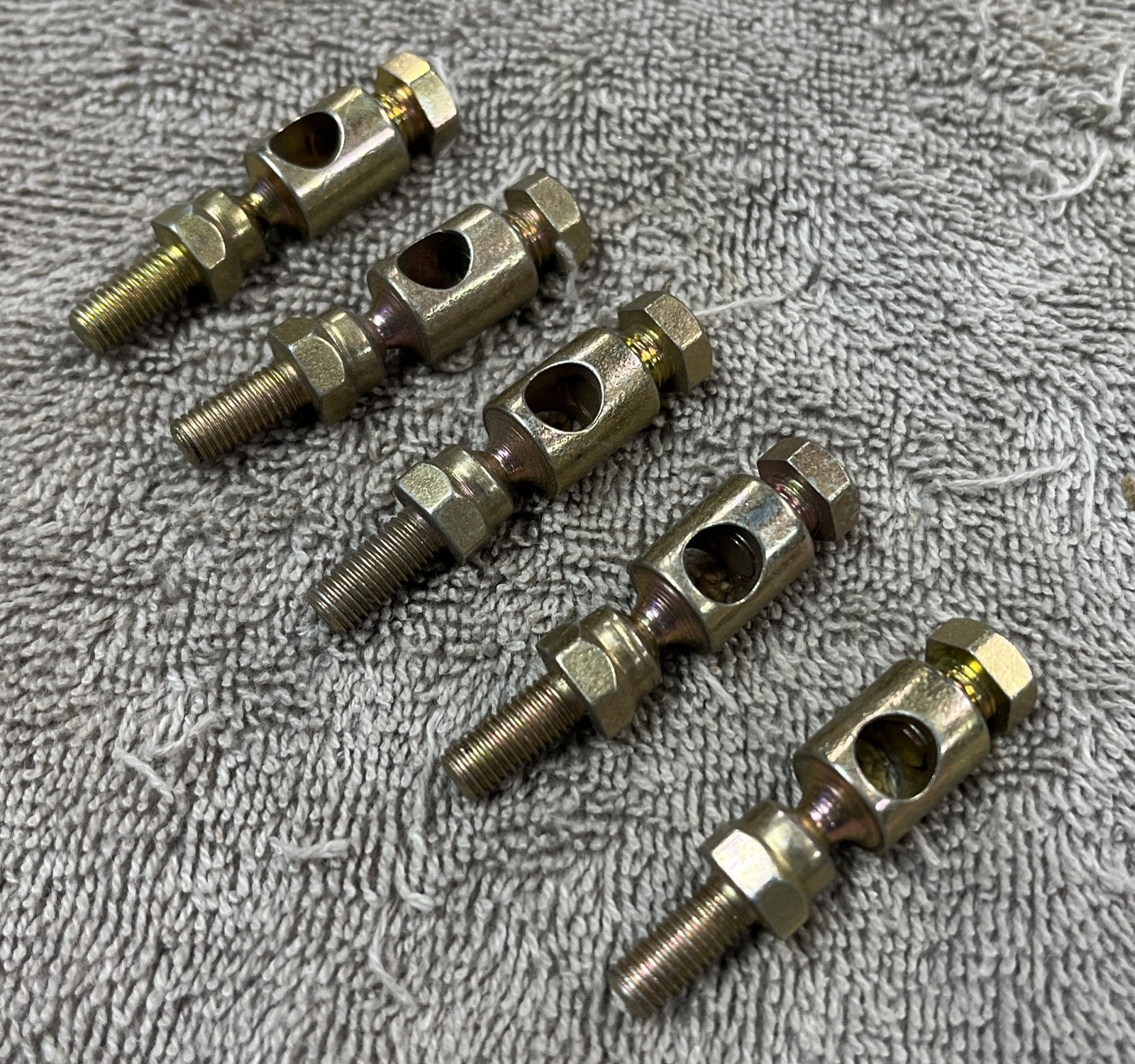 Ball Joint Swivel Shaft Rod End – Damper Control – 1/4″ – 28 Thread – Lot Of 5