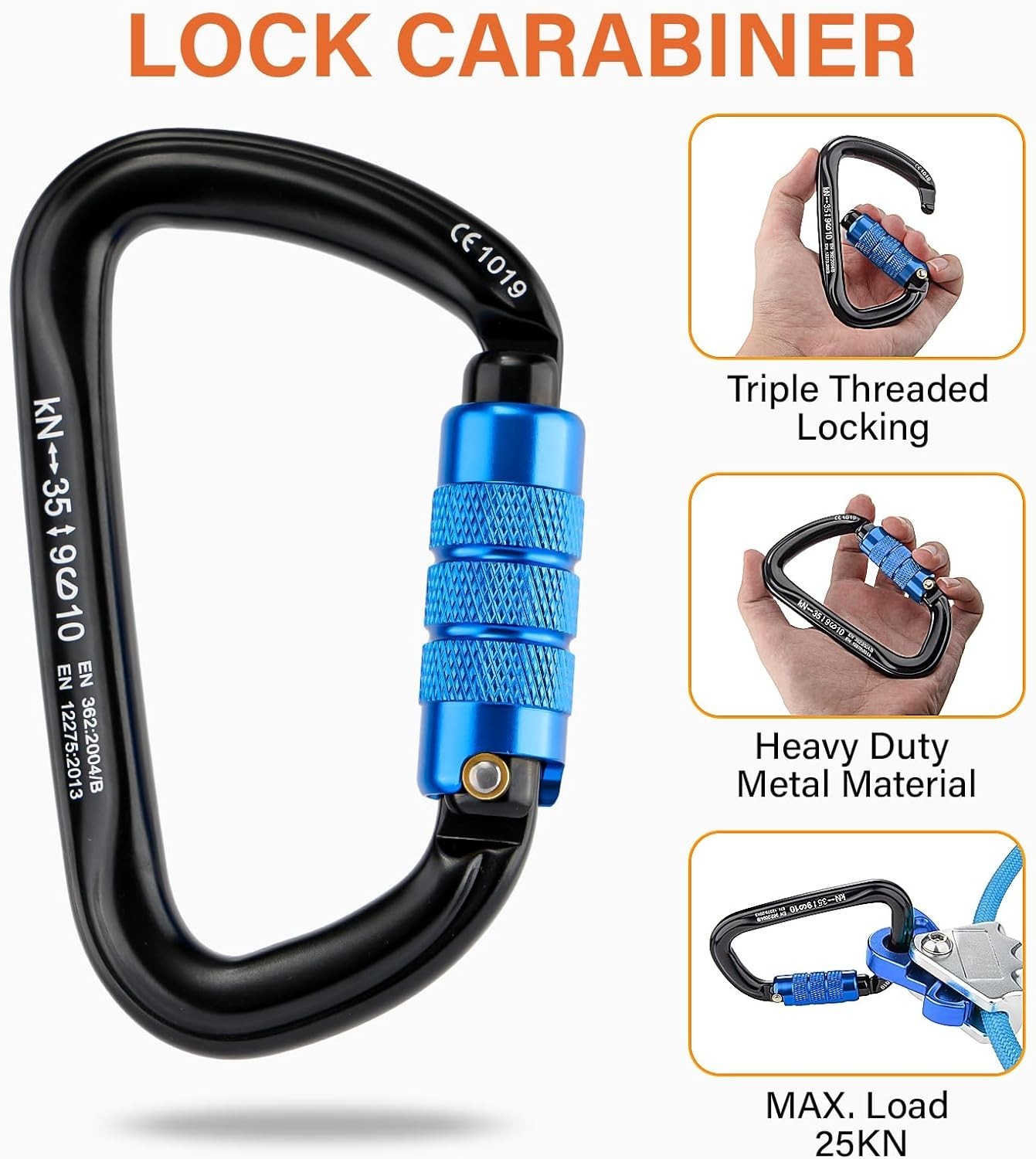 Steel Wire Core Flipline – 12ft Fall Protection Arborist Climbing Tree Arborist