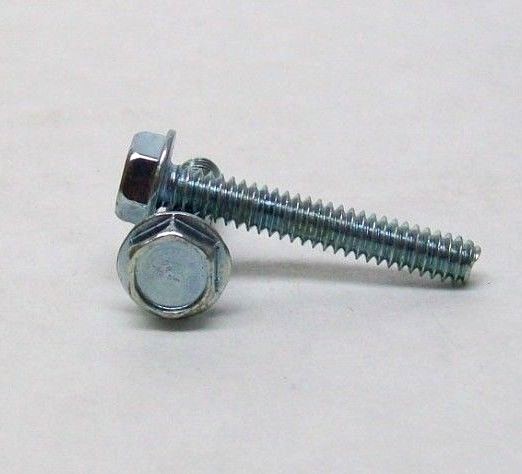 YOU PICK 25/50/100 10-24 X 1 1/4″ HEX WASHER HEAD MACHINE SCREW ZINC PLATED NH
