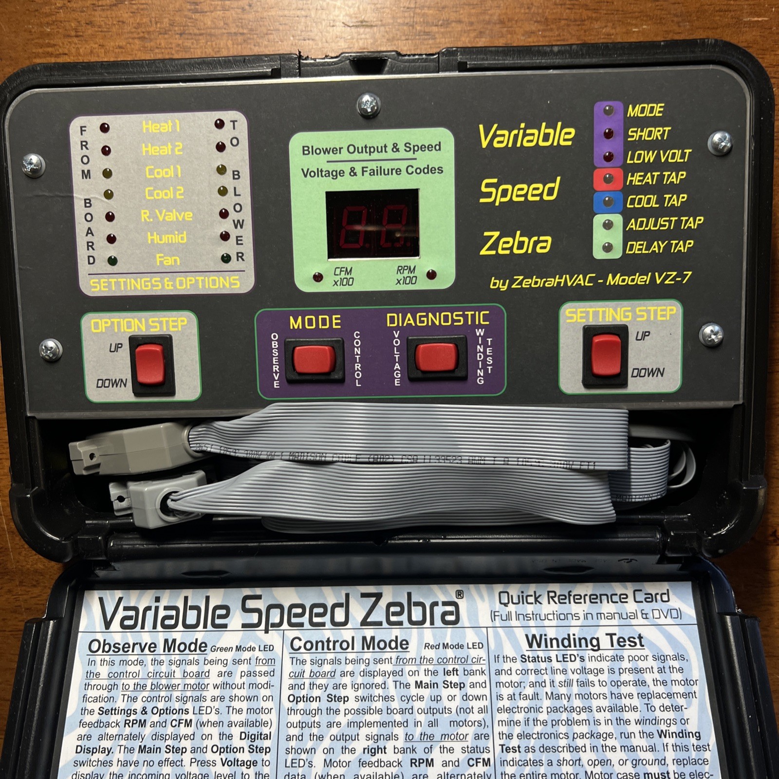 Variable Speed Zebra – Tool for ECM System Diagnostics (Dvd not included)