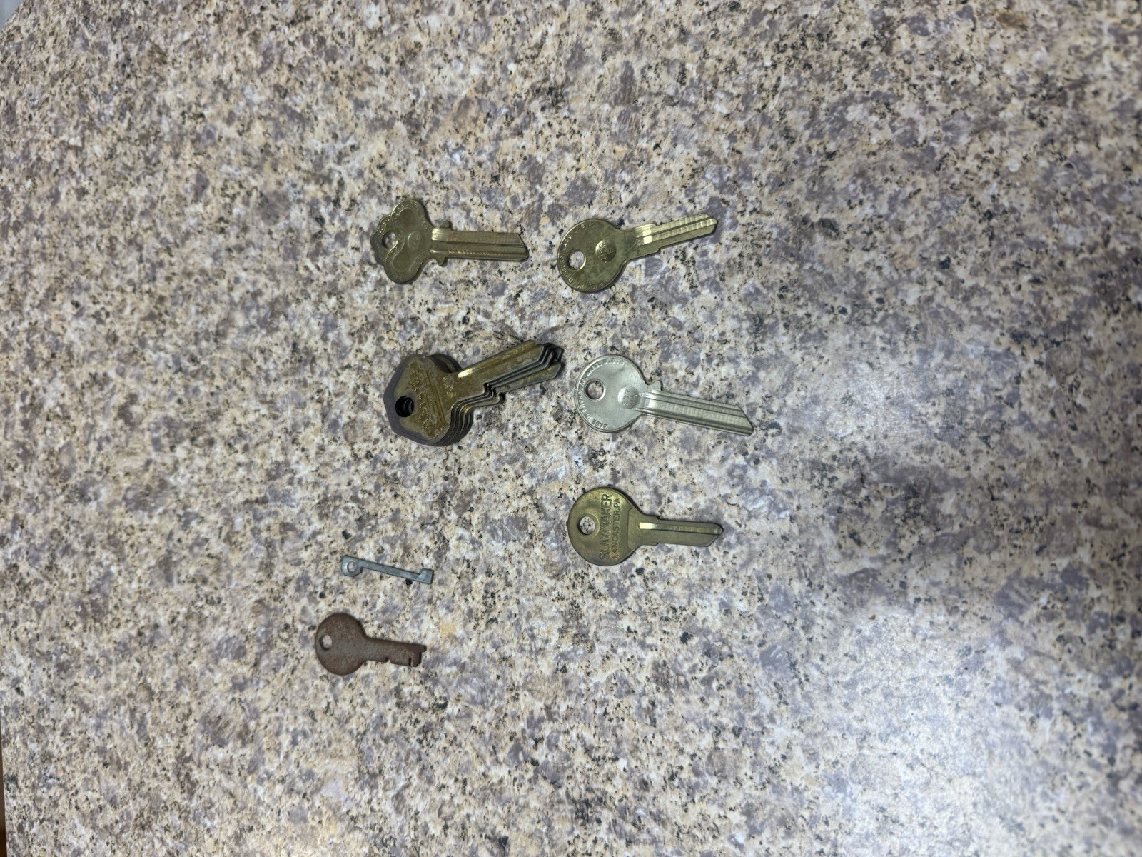Lot 135 Key Blanks 3 lb Many Patterns See Details Ilco Master National Schlage