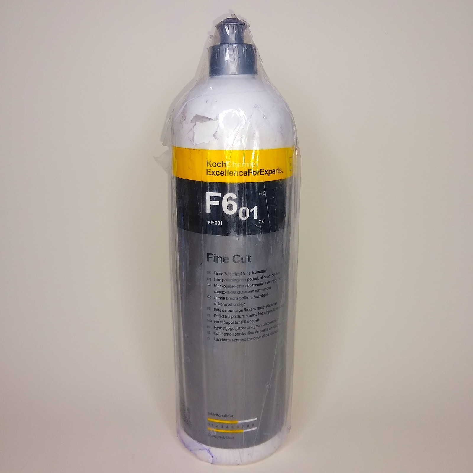 KochChemie F6.01 Fine Cut Polish Silicone-Oil-Free Compound, All Paint Types 1L