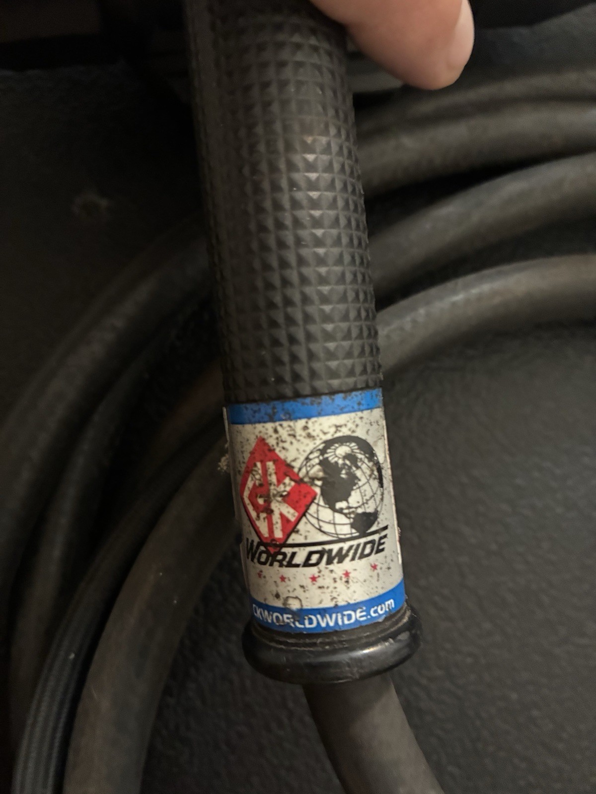 CK Worldwide Air-Cooled TIG Torch w/ Cable, Connector, Pink Cup & Collet Parts