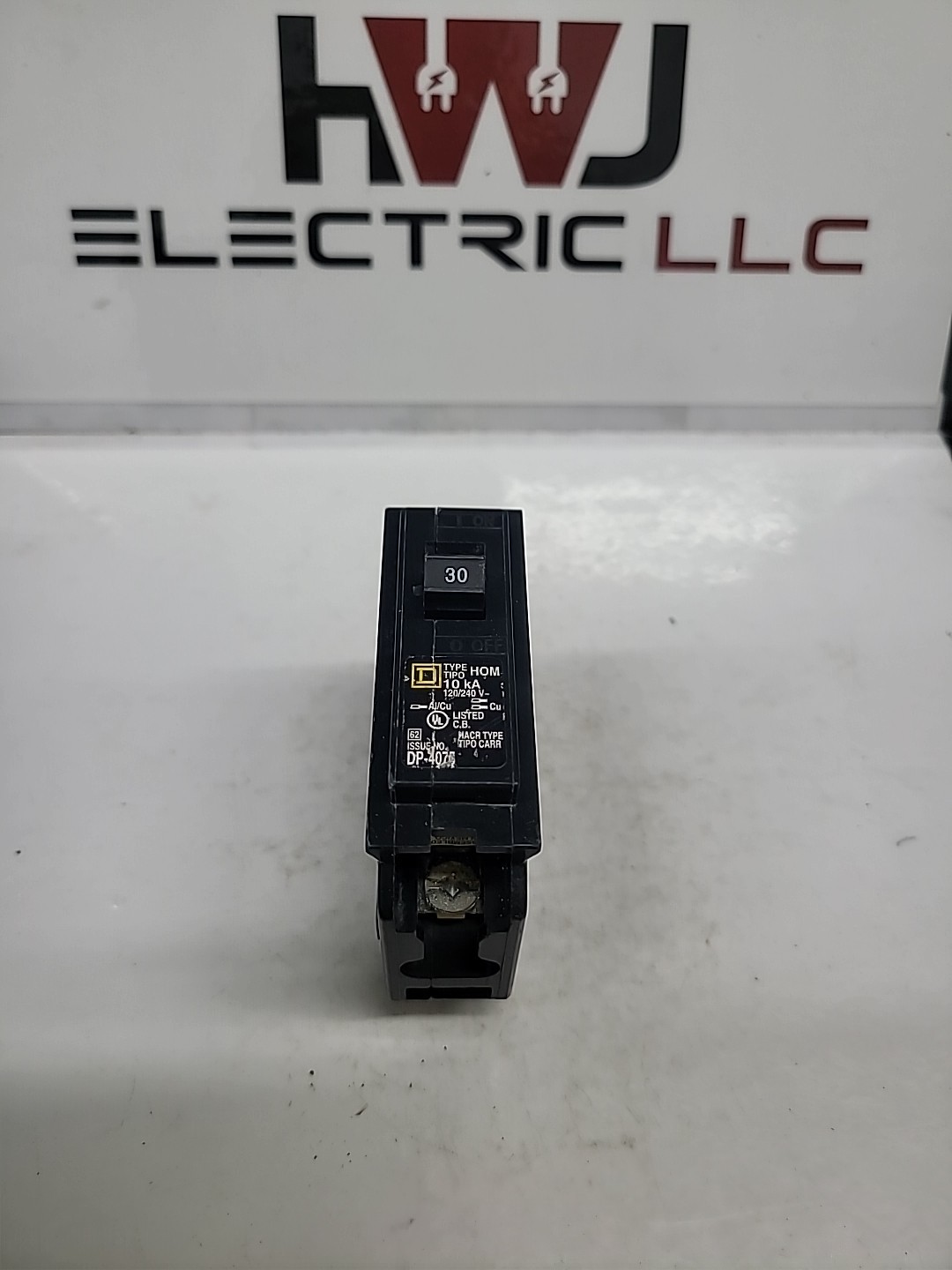 NEW (Lot Of 2) Square D HOMELINE HOM130 30A 1Pole Circuit Breaker