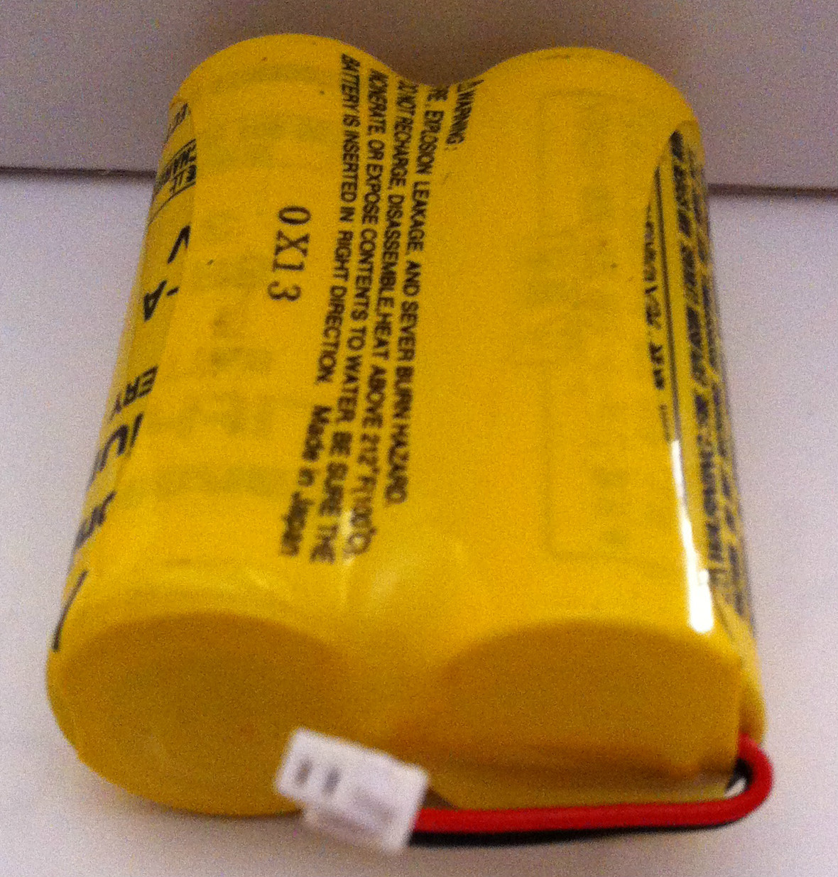 Brand New Panasonic BR-ACF2R 6V Lithium FAUNC Battery w/ Plug