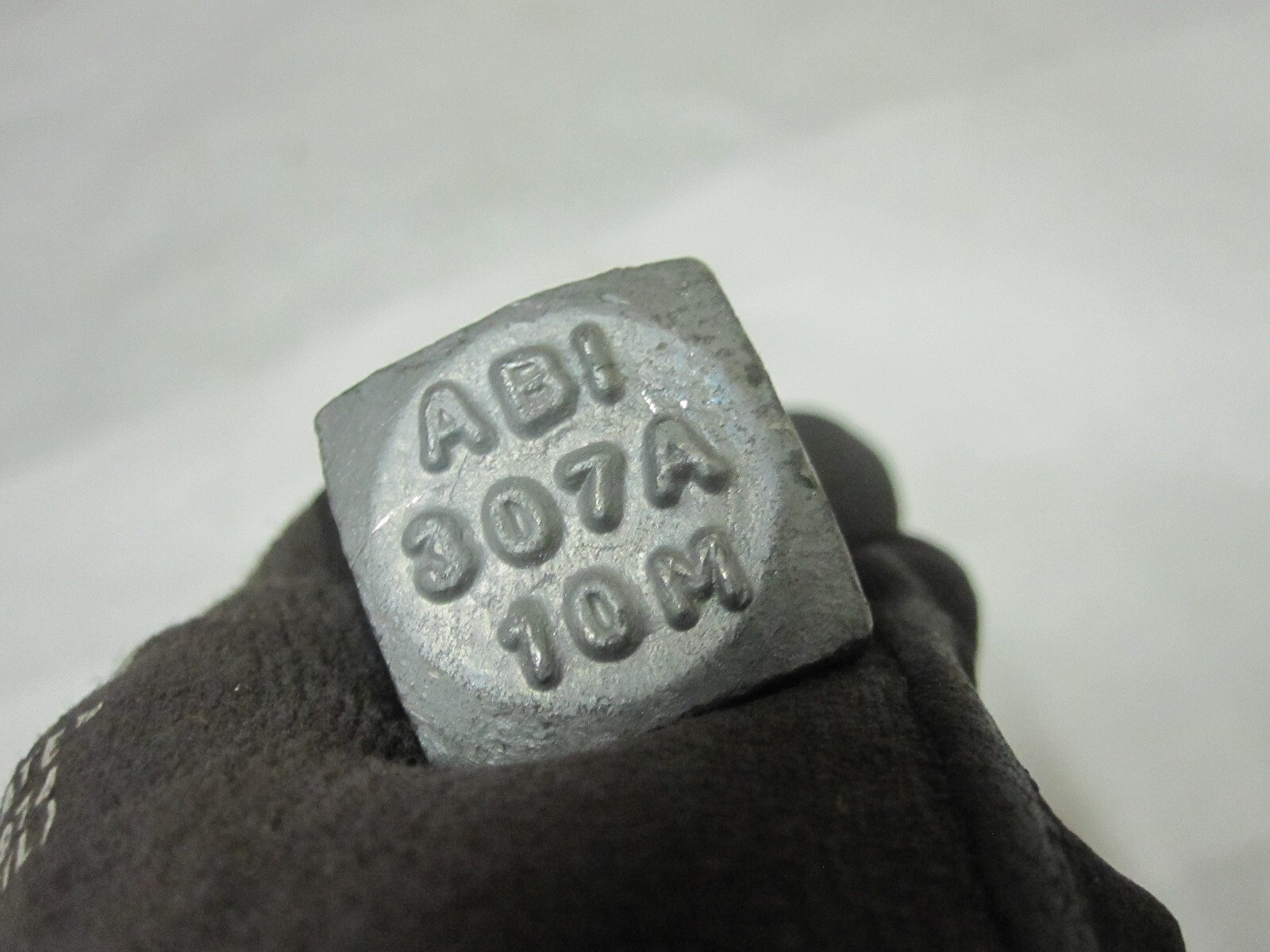 10x 5/8″ X 10″ Long Square Head Galvanized Machine Bolt w/ Square Nut ABI 307A