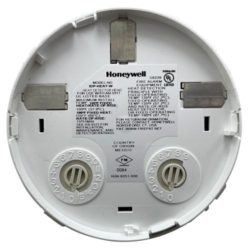 Silent Knight IDP-HEAT-W Fixed Temp 135F Heat Detector