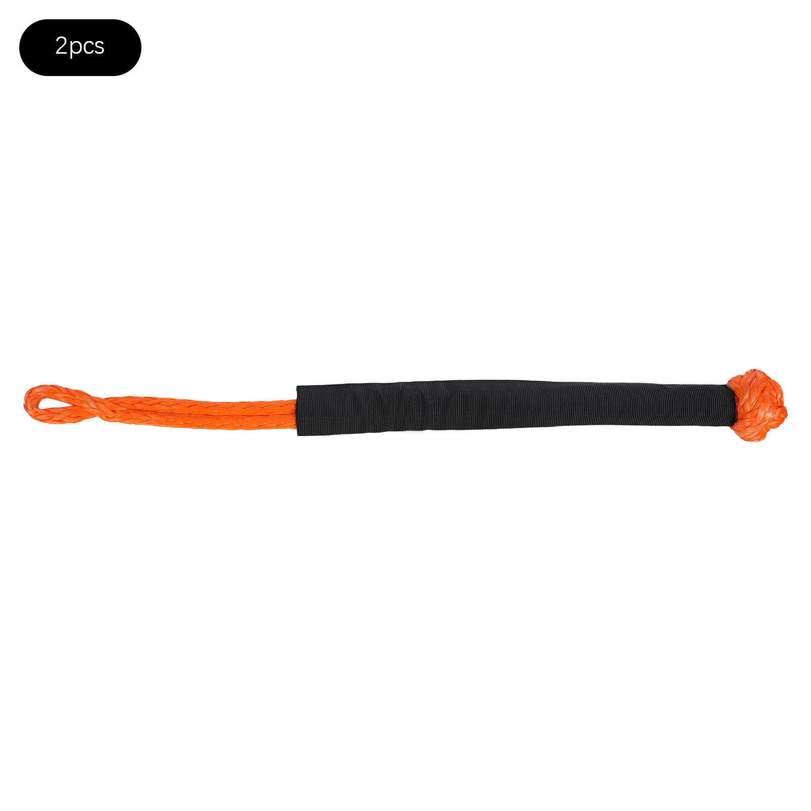 2 PCS 6.8T Soft Shackles Soft Shackle Ropes For Towing Vehicles Or Vessels