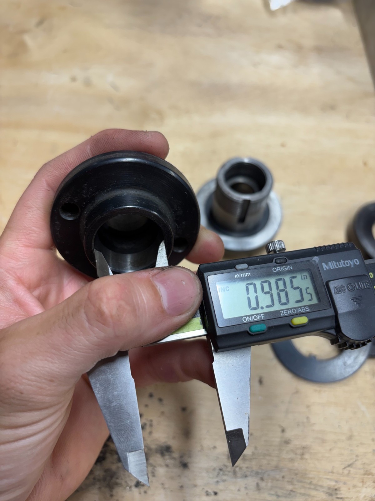 LH surface grinder 1.25″ arbors tapered spindle