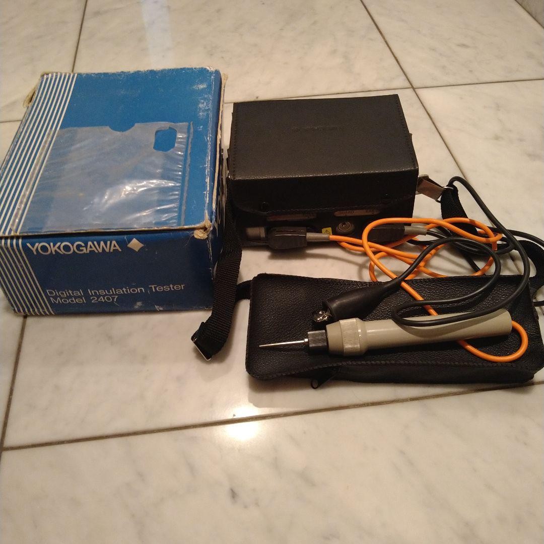 YOKOGAWA 2407 Digital Insulation Resistance Tester 100V 250V 500V Used