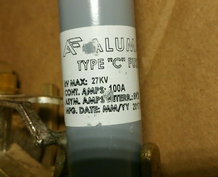 Stainless Steel 100A 27KV 125 BIL Type C Polymer Fused Cutout