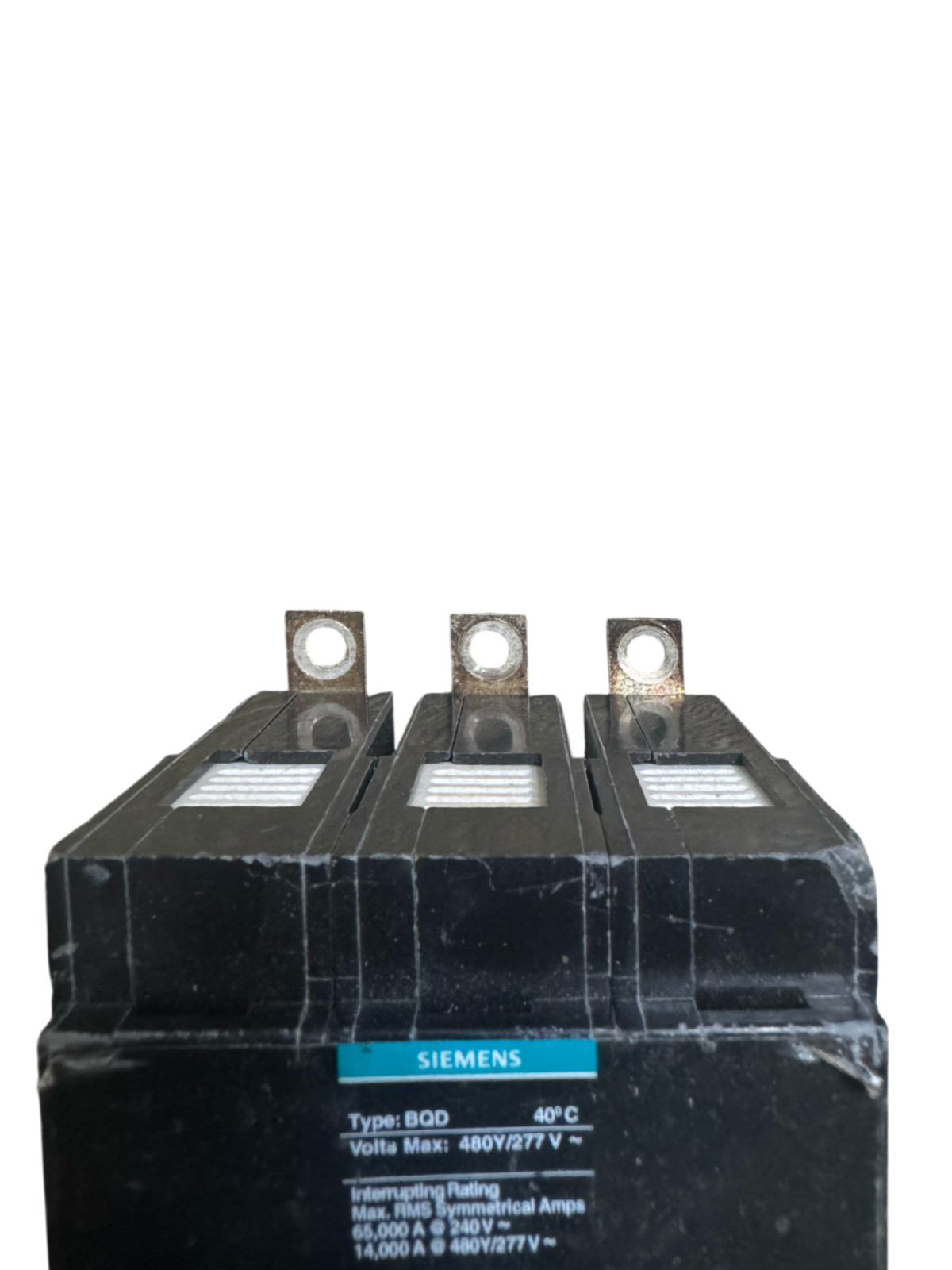 Siemens BQD330 Molded Case Circuit Breaker | 30A | 3-Pole | 480Y/277V | Bolt-On