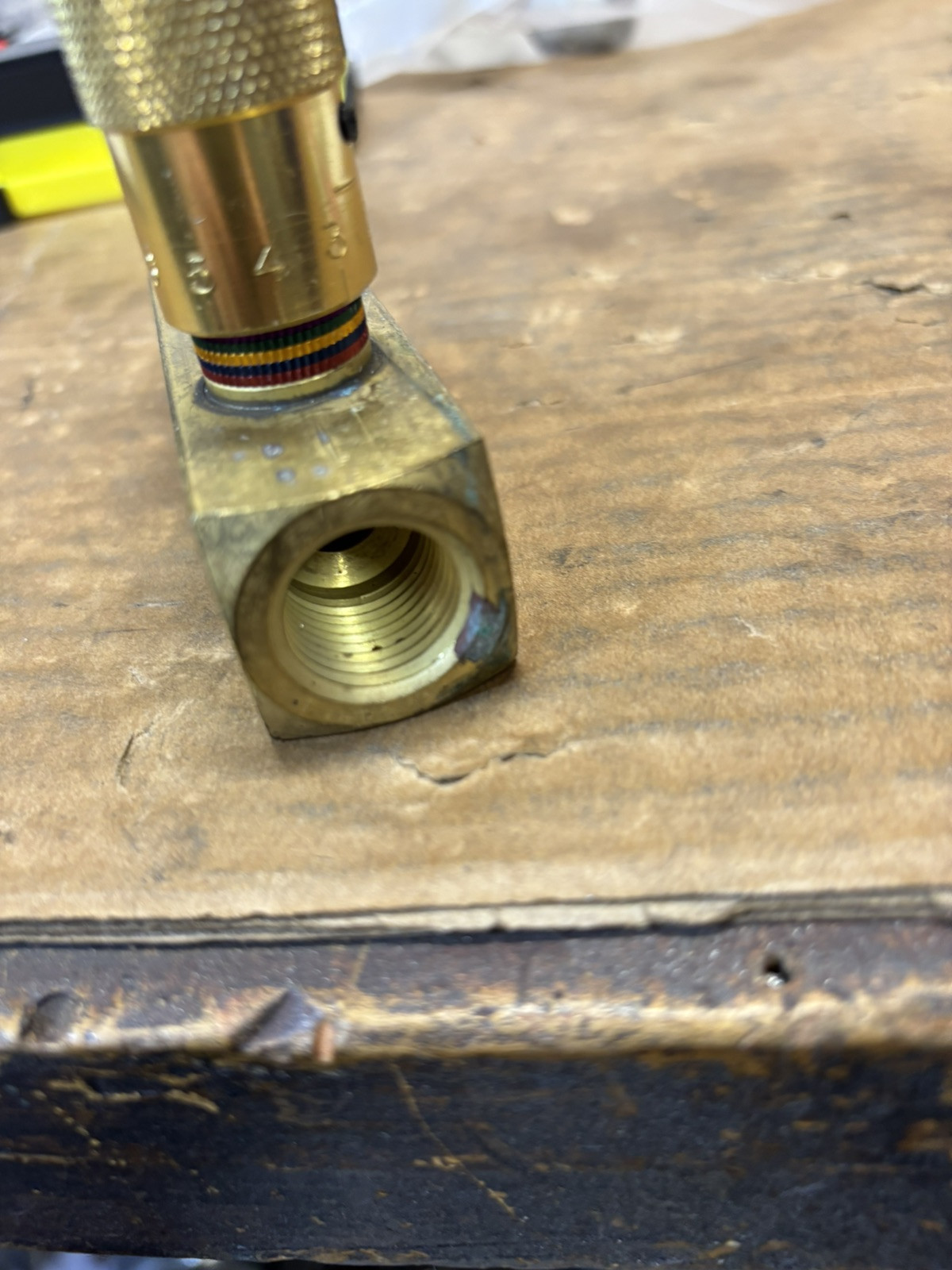 EASY READ DELTROL FLUID PRODUCTS BRASS EF30B 3/4-14 PORT UP TO 40.00GPM 2000PSI