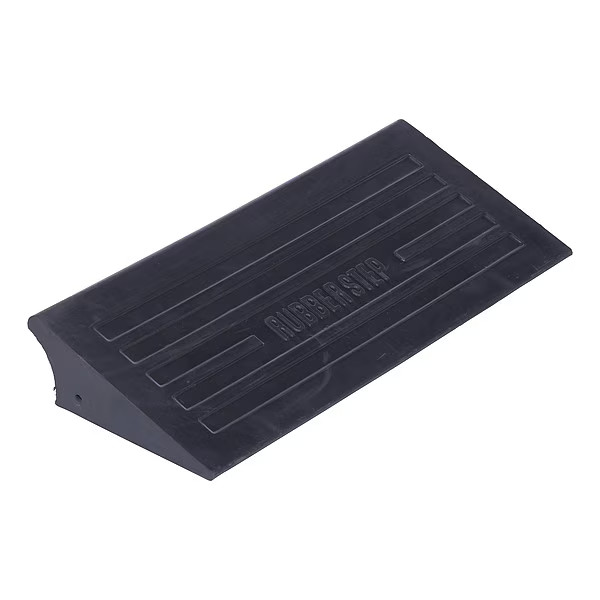 Vestil Rubber Ramp Multi Purpose Heavy Duty 5000 lb Black 23×10 Curb Entry Heavy
