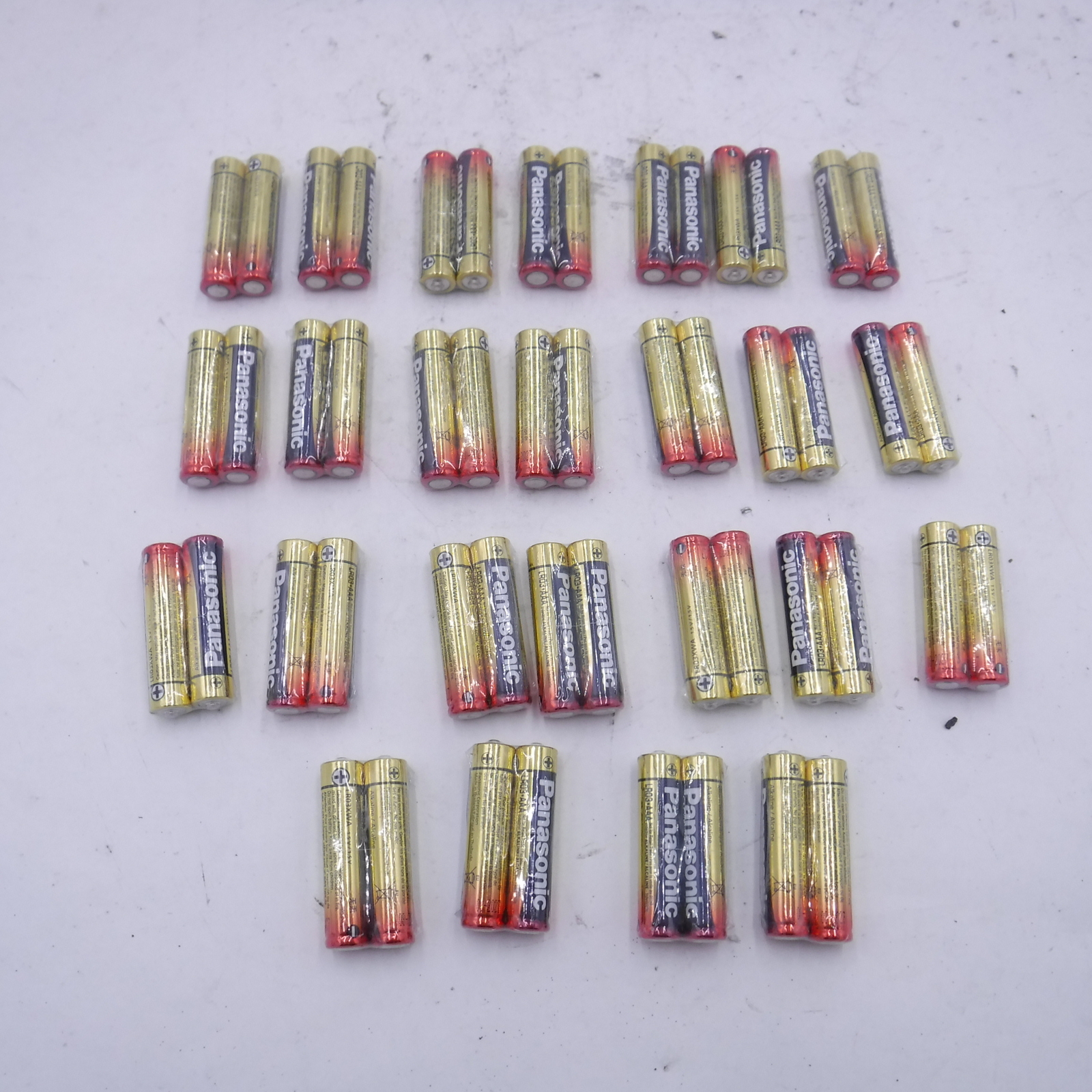 Date 2027 Lot of 50pcs Panasonic LR03XWA Power Plus AAA Alkaline 1.5V Batteries