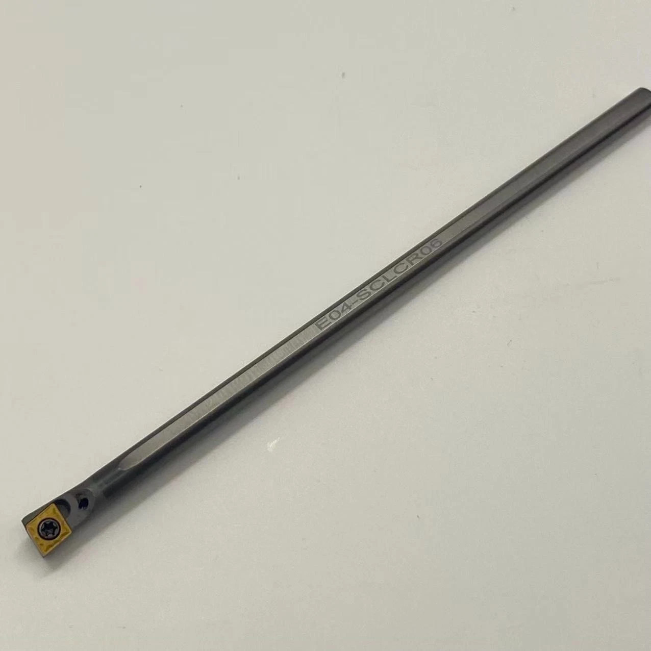 Coolant through E04K-SCLCR（6mm）carbide boring bar 1/4″ + 1Pc ccmt 21.5 insert