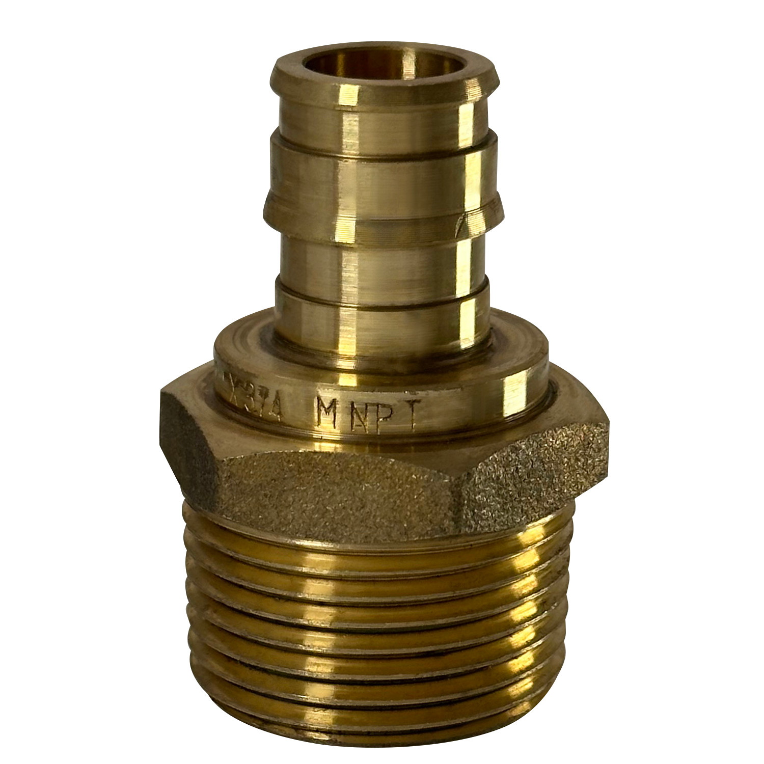 10 Pieces 1/2″ Pex A x 3/4″ Male Adapter, F1960 Expansion Male