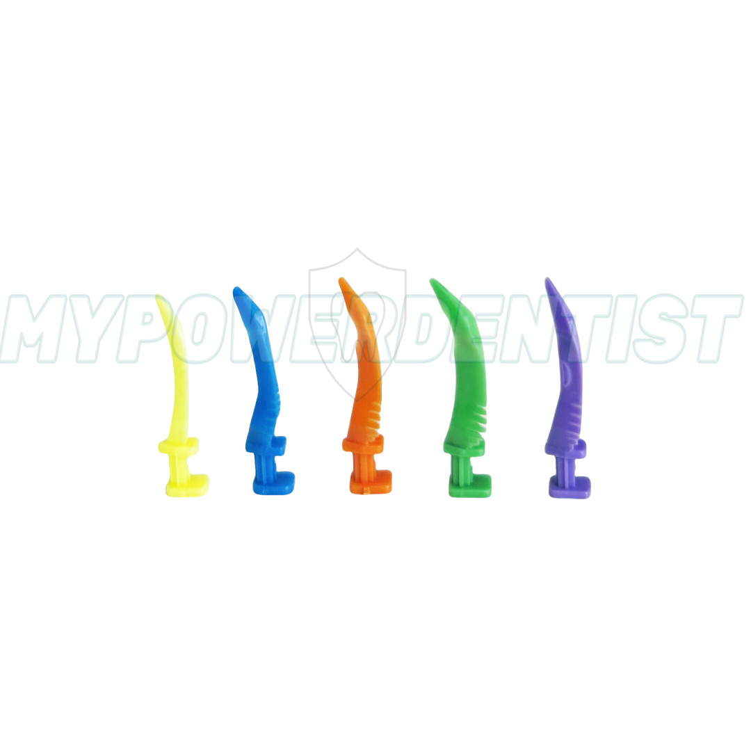 Dental Diamond Wedges Plastic Diastema Adaptive Interdental Teeth Gap Wedge