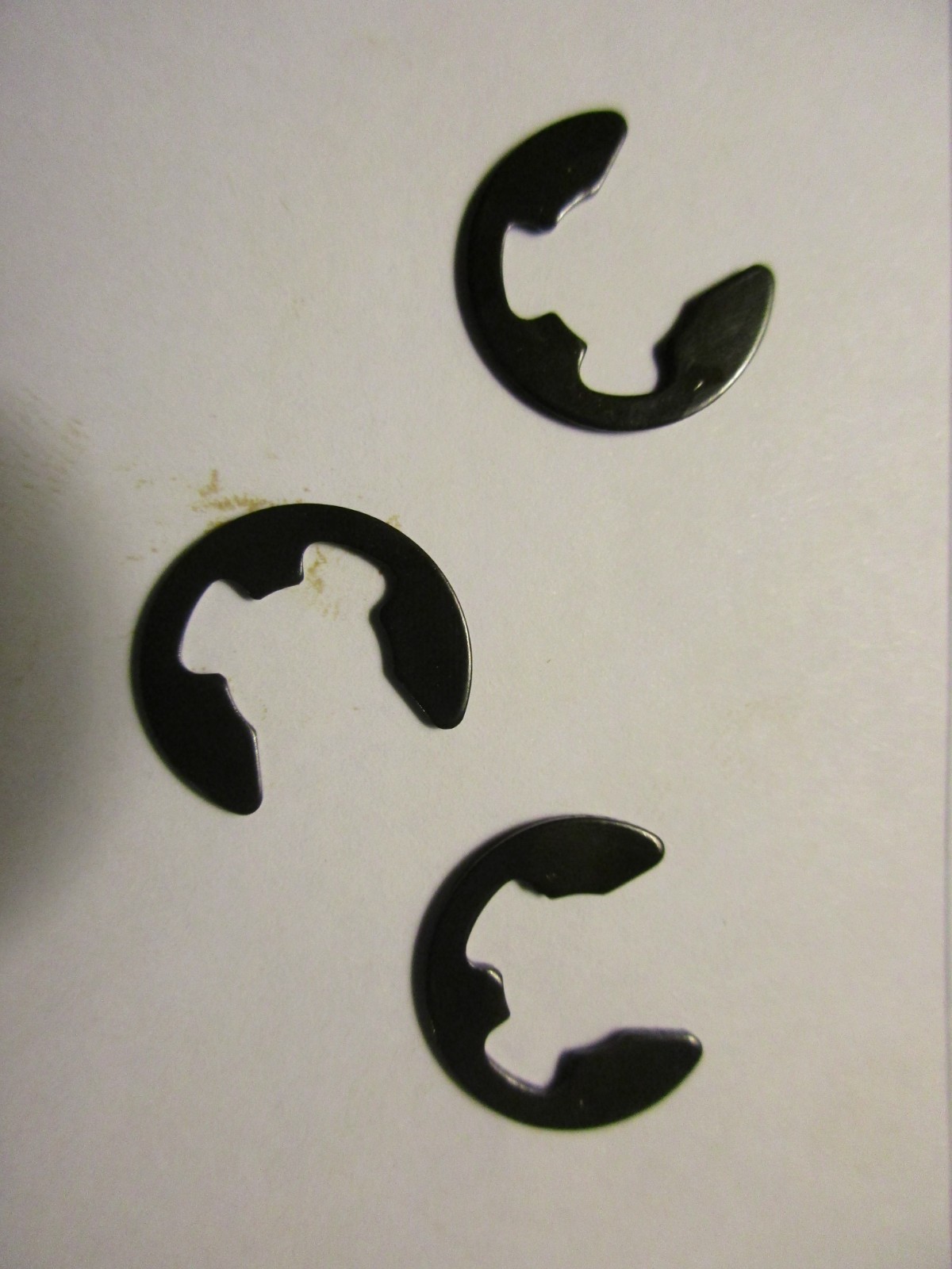 3x Alloy Steel External Retaining Rings E-Clip Circlip M8