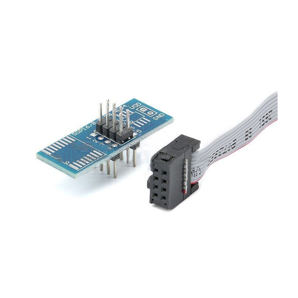 5pack SOIC8 SOP8 Flash Chip IC Test Clip Socket Adapter BIOS/24/25/93 Programmer