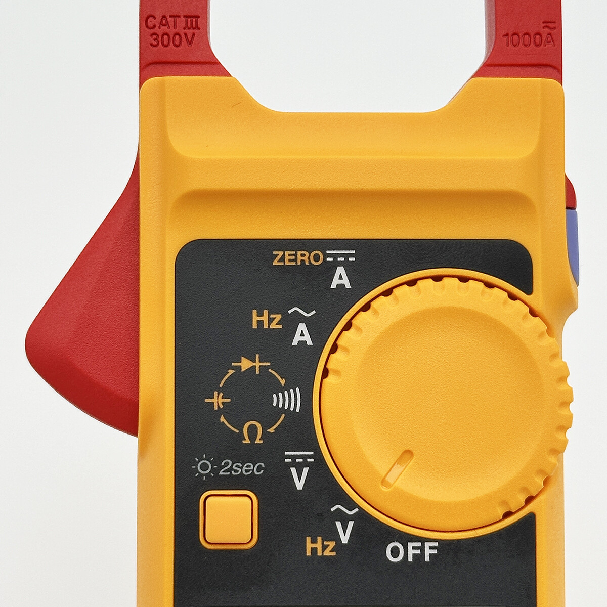 Fluke 301E AC/DC Clamp Meter 1000A AC/DC Voltage 600V Backlight Resistance Diode