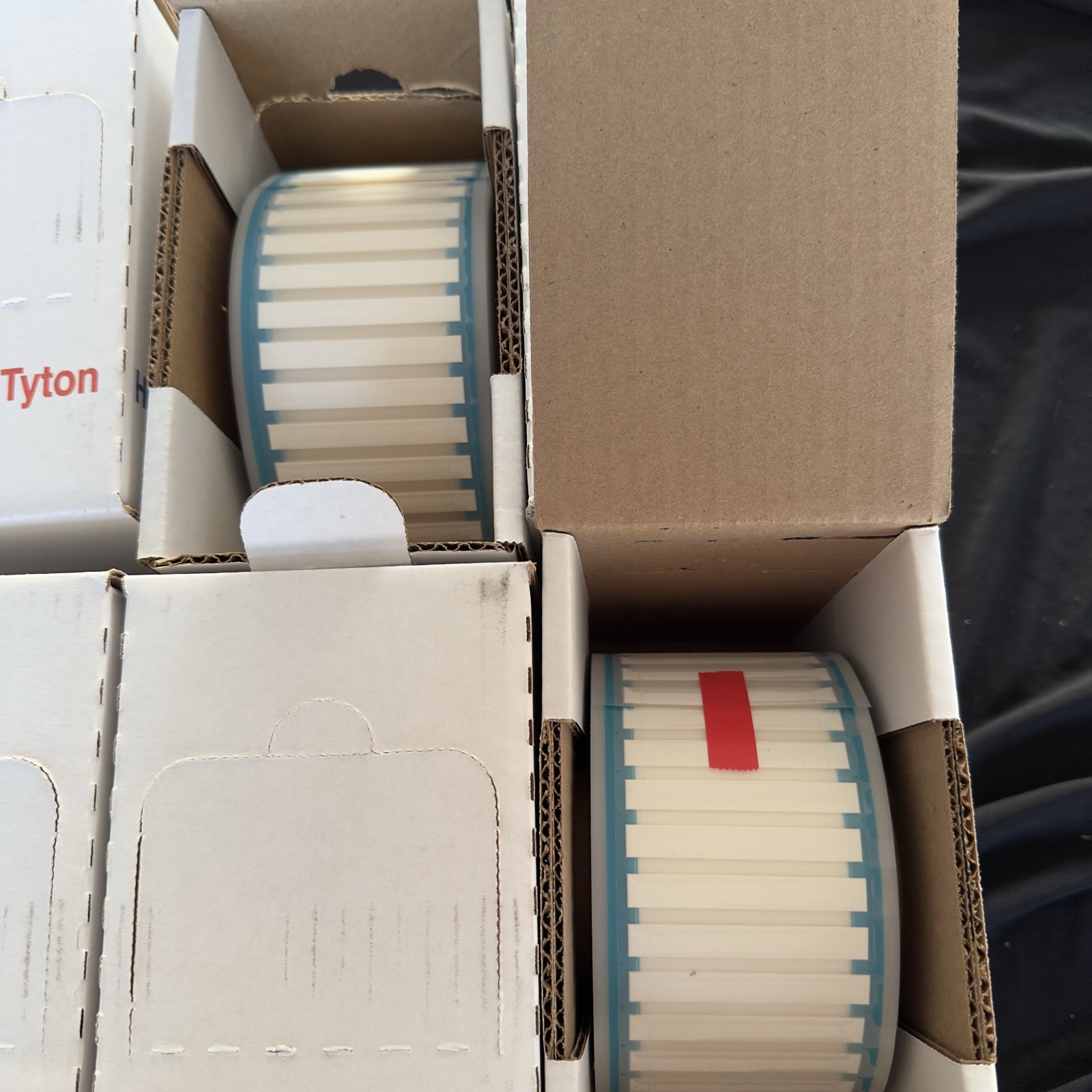 HellermannTyton Label Tape HST4.8-1.6WH White 1.9 in 553-50010