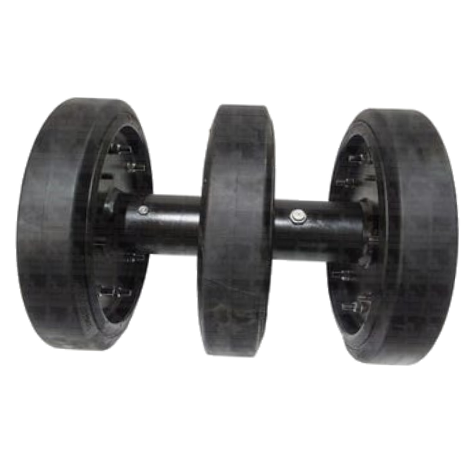 One 14″ Idler Group with DuroForce Rubber Wheels Fits CAT 277 277B 2616300