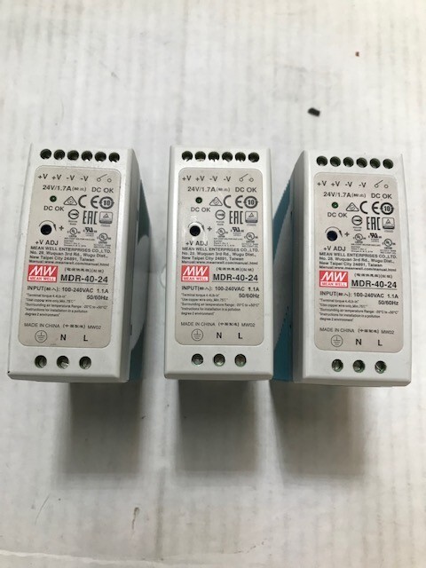 MW MDR-40-24 24VDC POWER SUPPLY