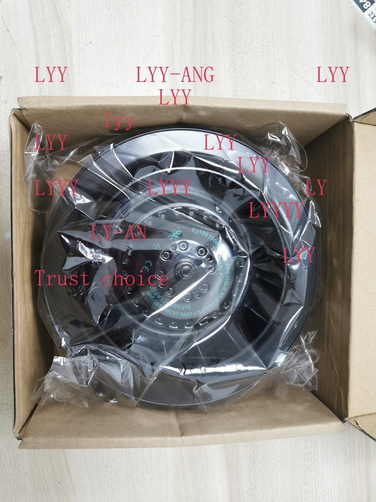 1pc FJ190T0000 Centrifugal fan 230V 79(W) 190mm