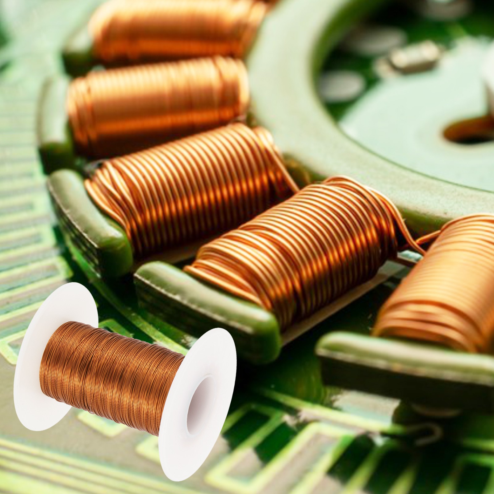 30 AWG Magnet Wire, 2 OZ Magnetic Coil Wire, 180C(356F)