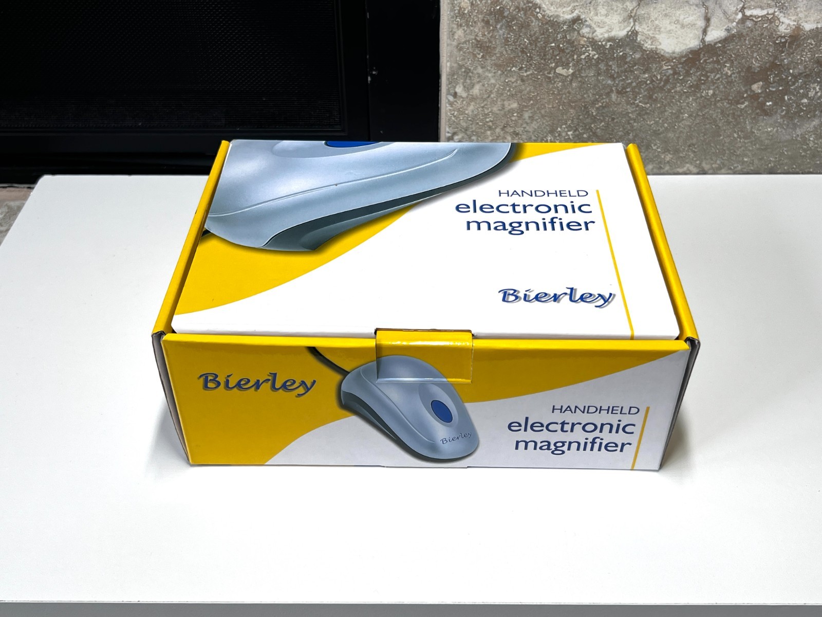 Bierley Black and White Mono Mouse USB Magnifier 24X