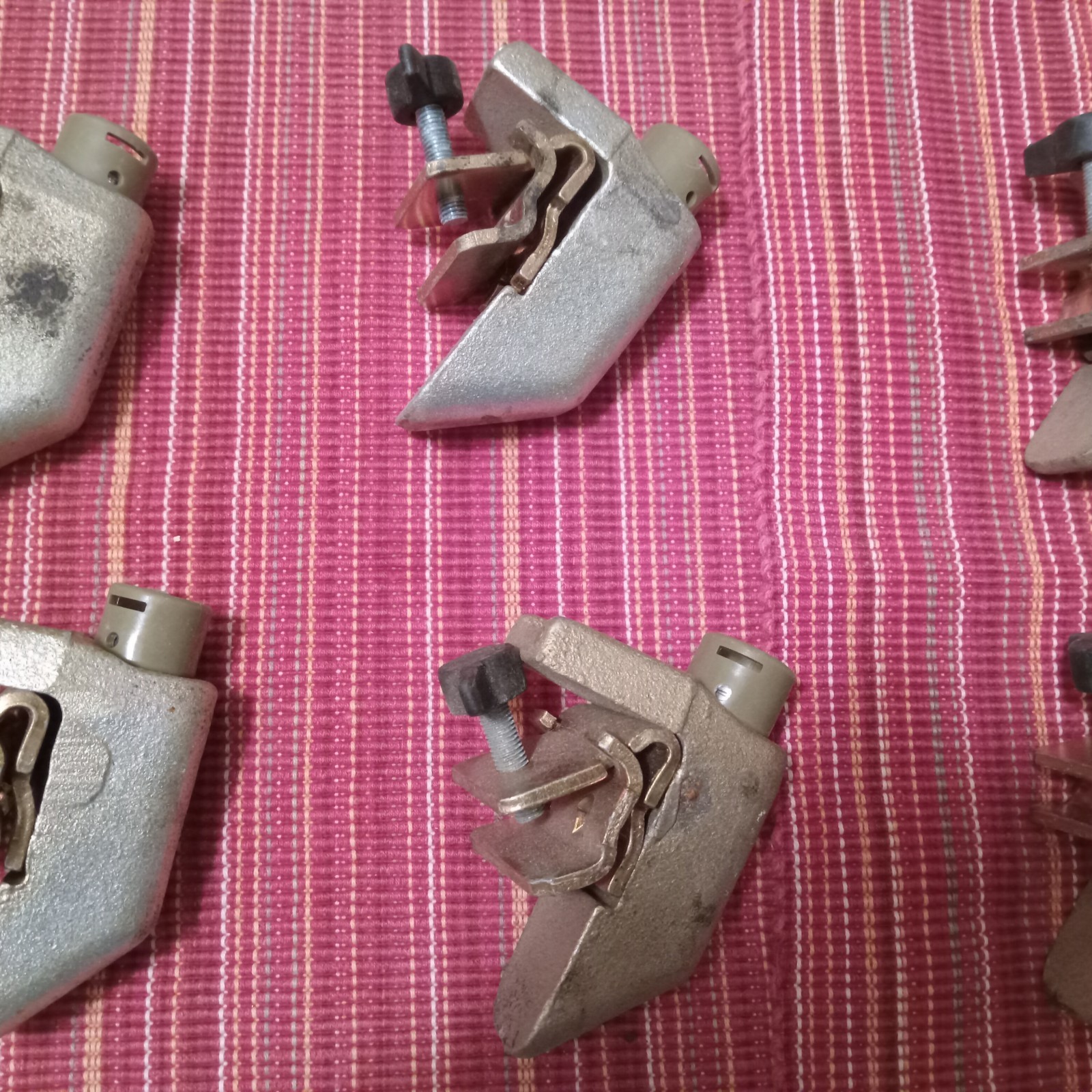 Inner-Tite Jiffy Lock Clamps Lot Of 7 Used