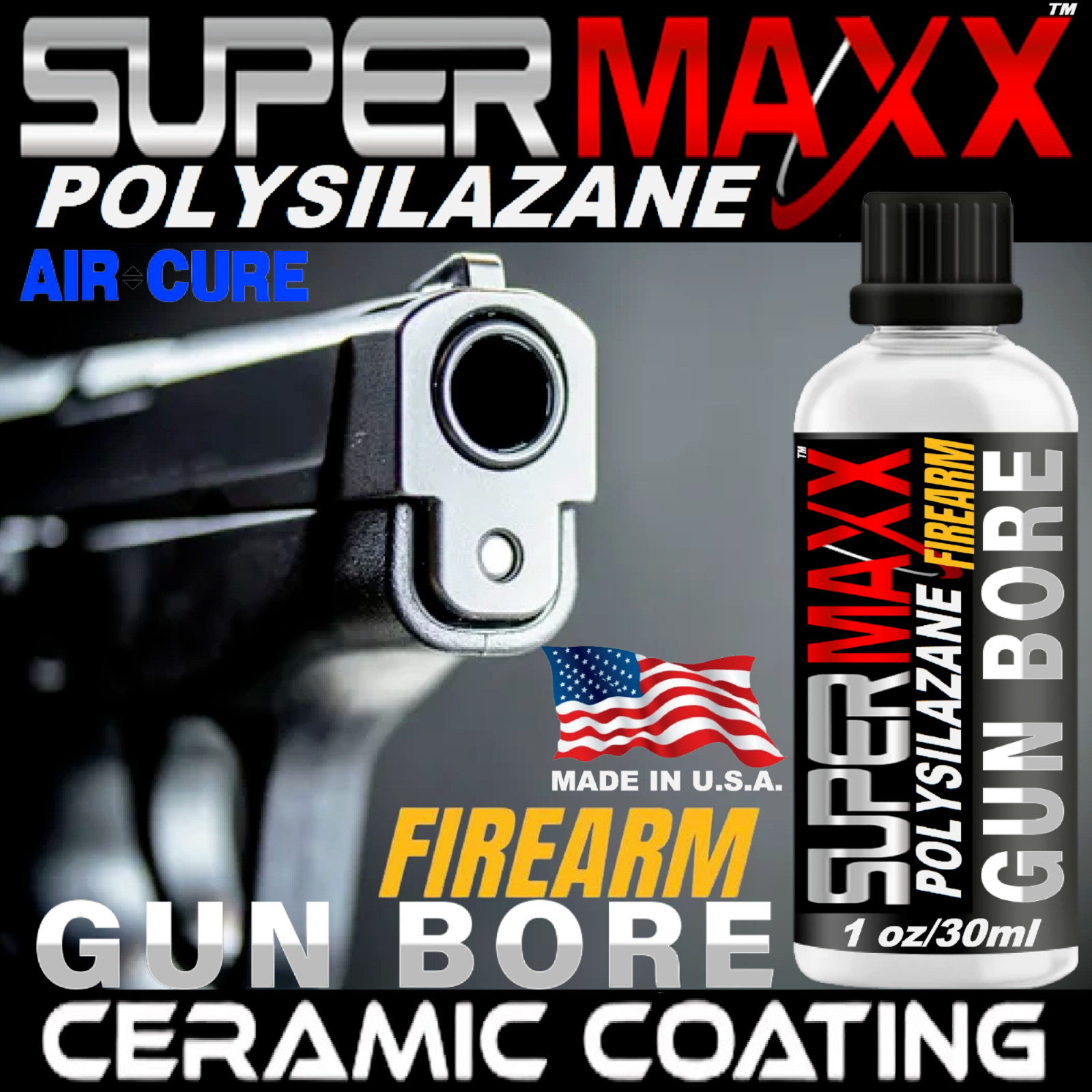 GUN BORE COATING FIREARM XTREME NANO CERAMIC COATING ADVANCED PROTECTION