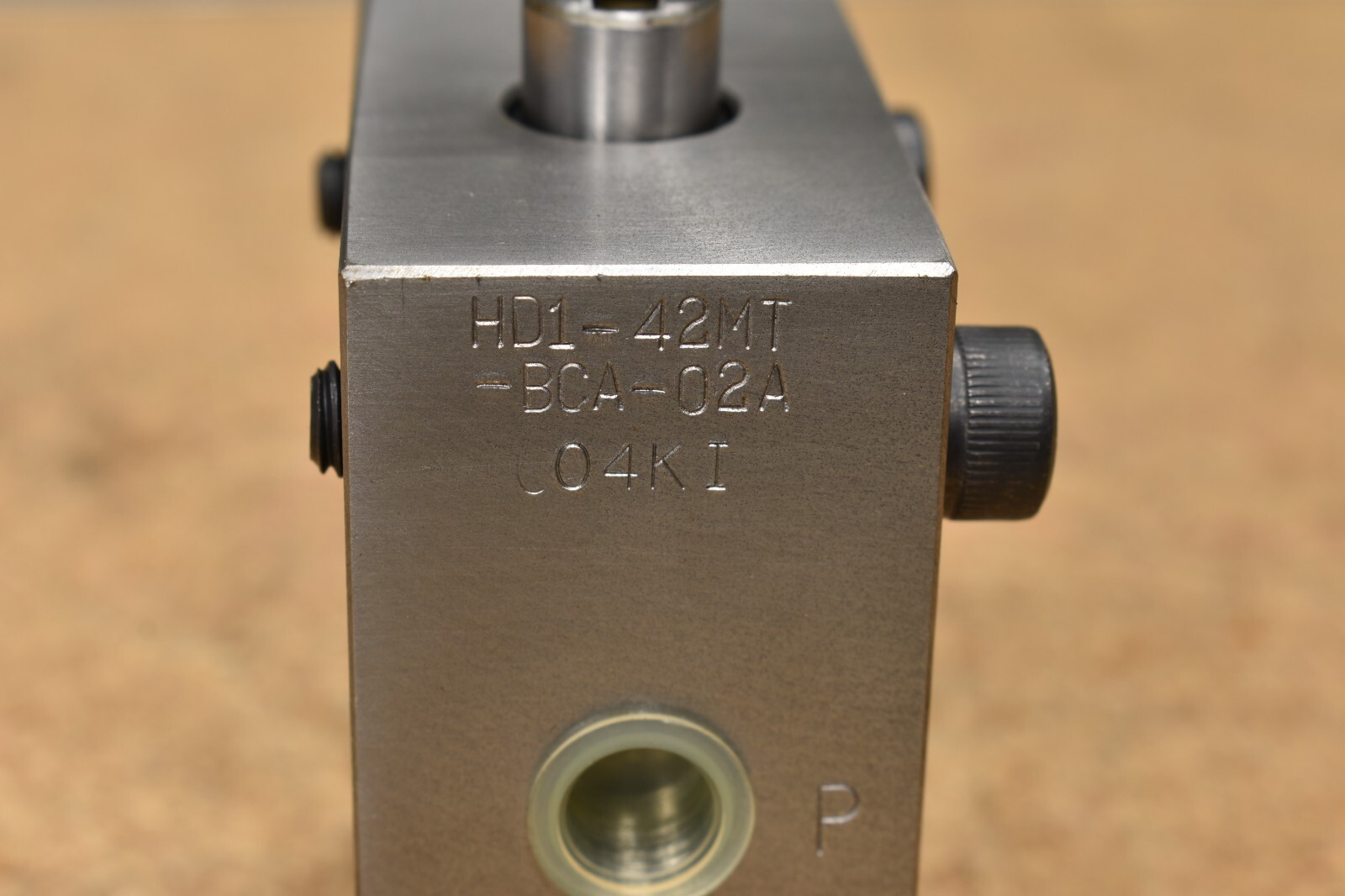 TOYO-OKI HF2-PG1K-01, Hydraulic Control Flow Valve, 17K1, HD1-42MT-BCA-02A-04KI
