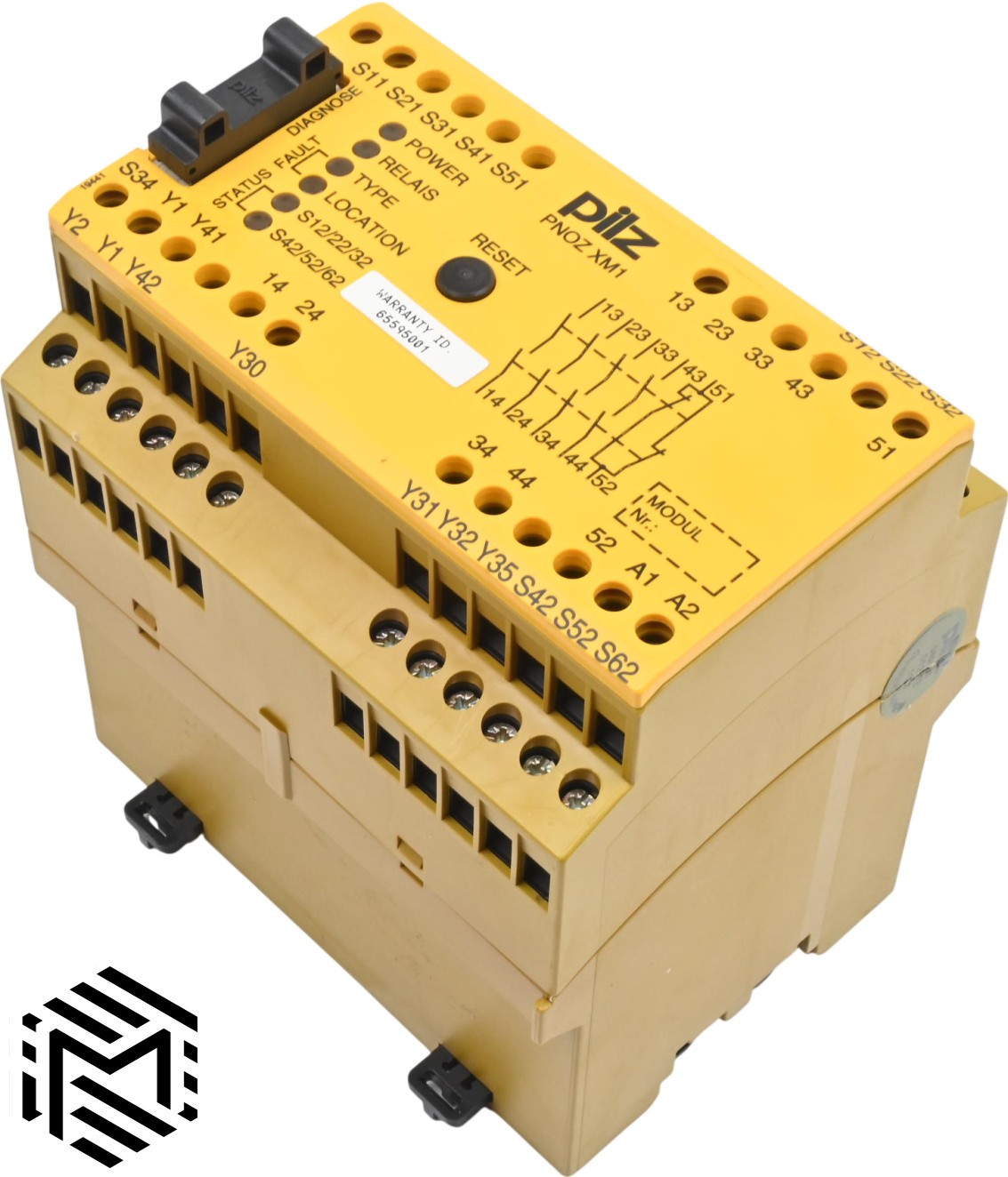 Pilz PNOZ XM1 Safety Controller Relay – 24VDC – 774600 – 4NO, 1NC, 2SO