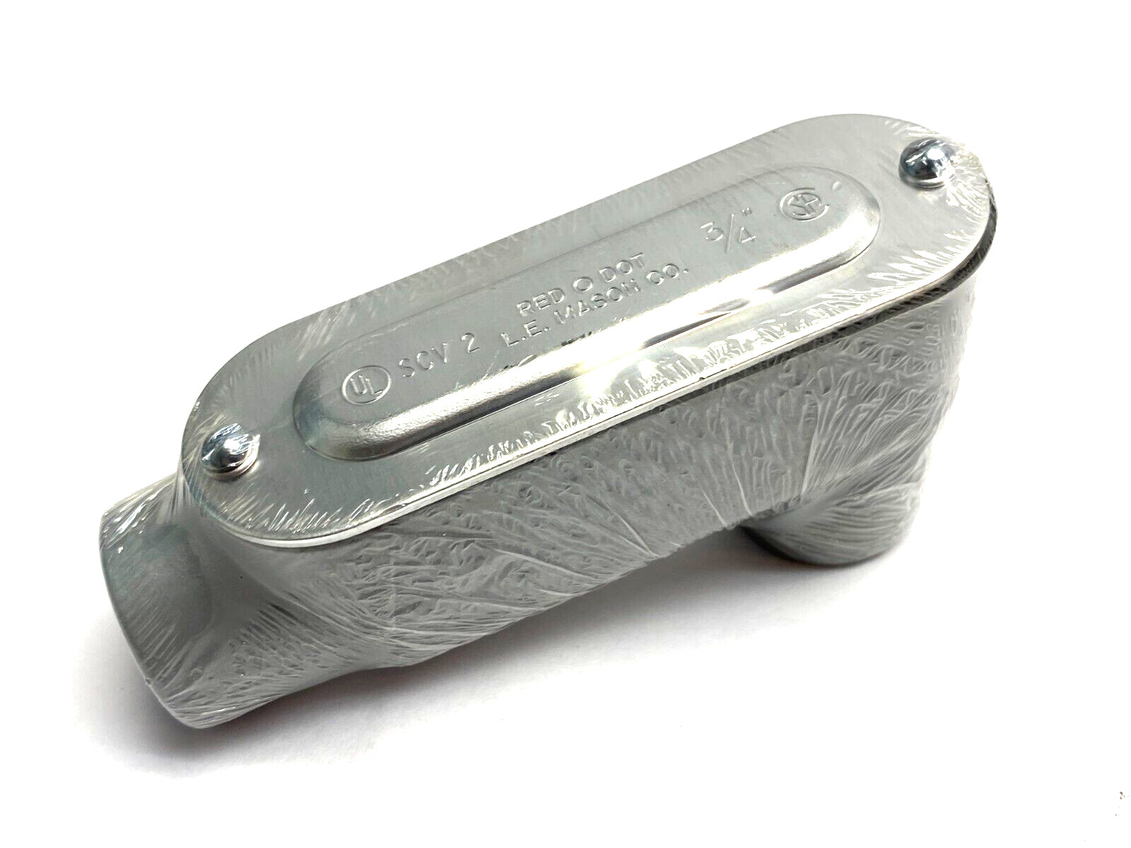 Red Dot DALB-2-CG Threaded D-Pak Aluminum Condit Die Cast Body-Back Opening
