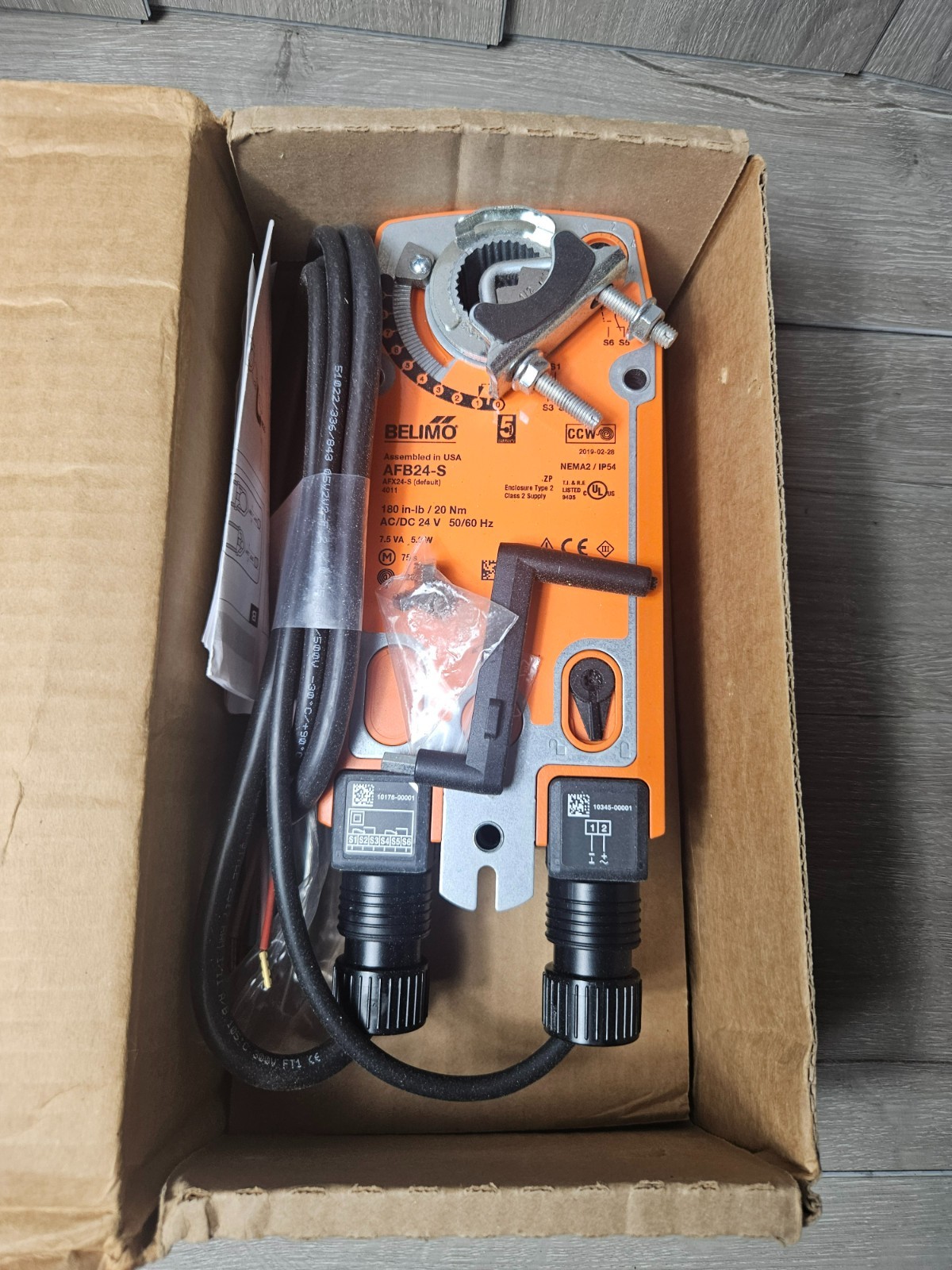 Belimo AFB24-S Spring Return Damper Actuator (New)