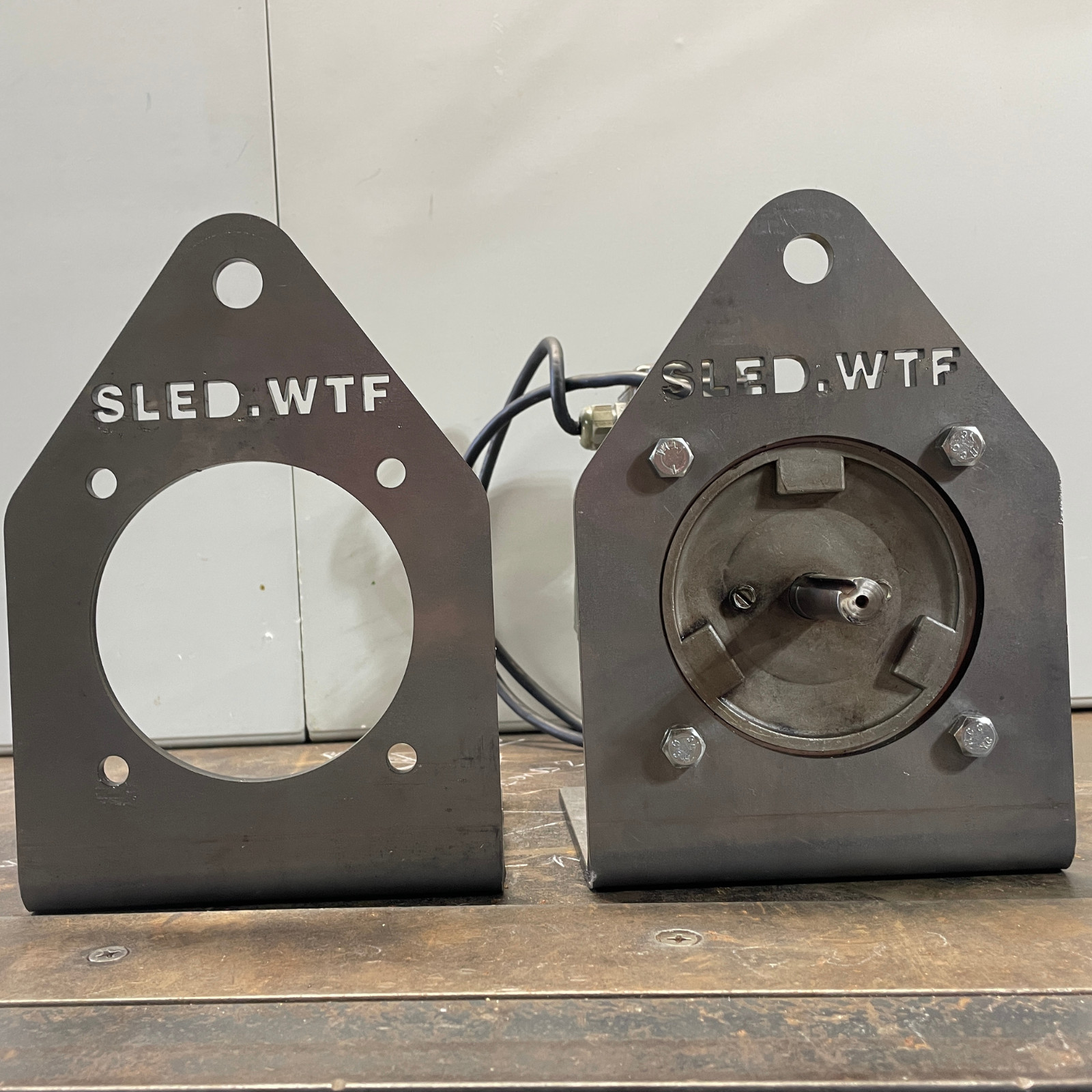 Universal NEMA 56C Motor Mount | Heavy Duty Baseless Stand | Test Rig