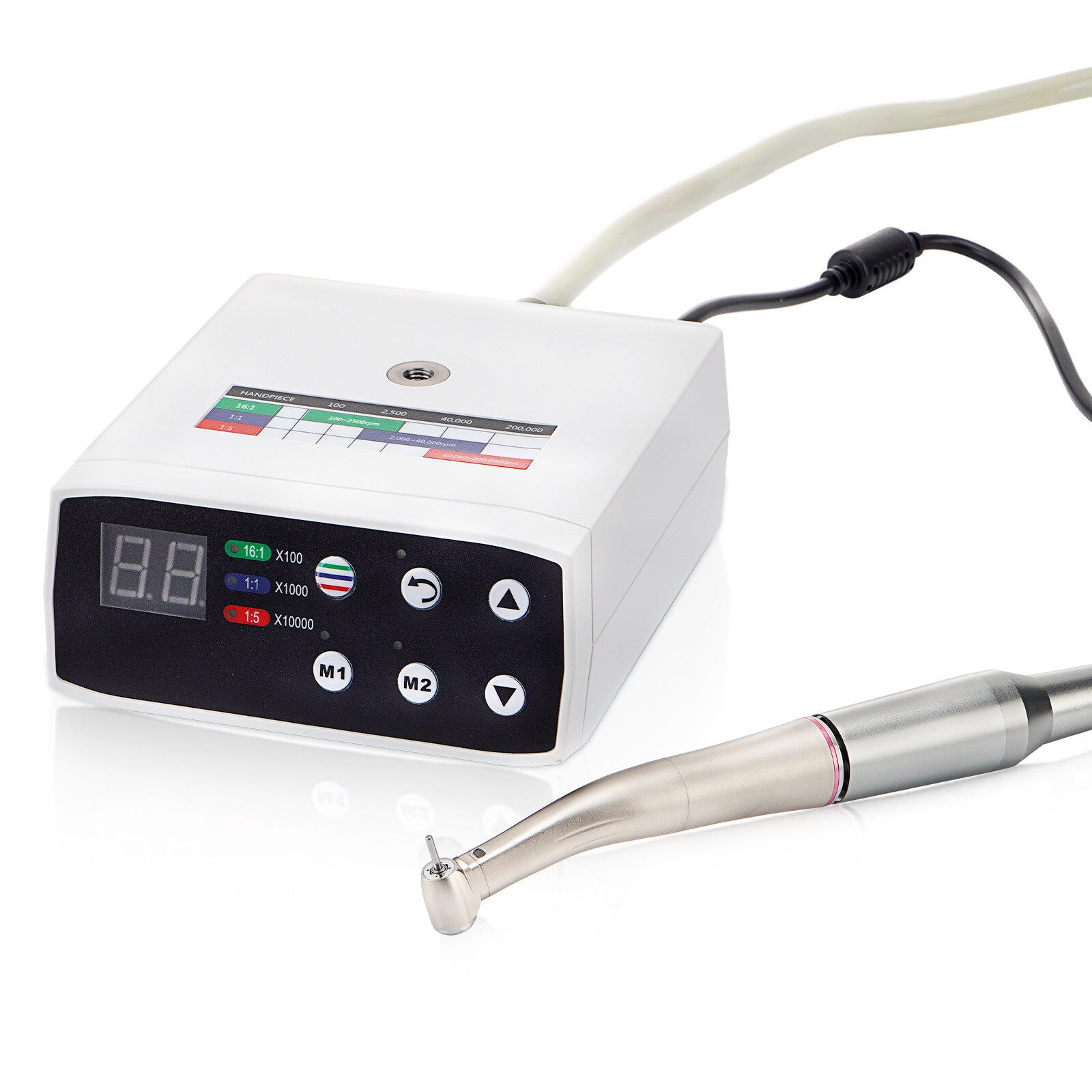 Dental Brushless LED Electric Micro Motor 1:1/1:5 Increasing Dental Handpiece US
