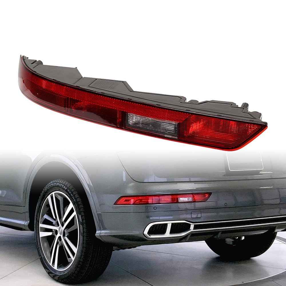 Left Rear Bumper Tail Light Reflector Red Lens 2018-2021 Audi Q5 80A945069A