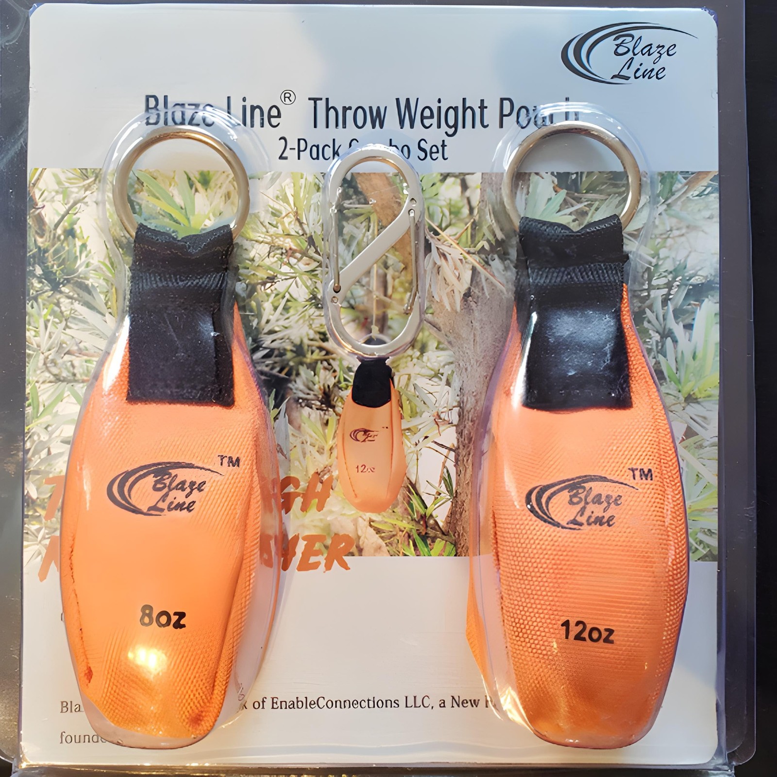 Arborist Throw Weight Pouch Bag 2-Pack Set (8 OZ and 12 OZ)- Outdoor Sports Arbo