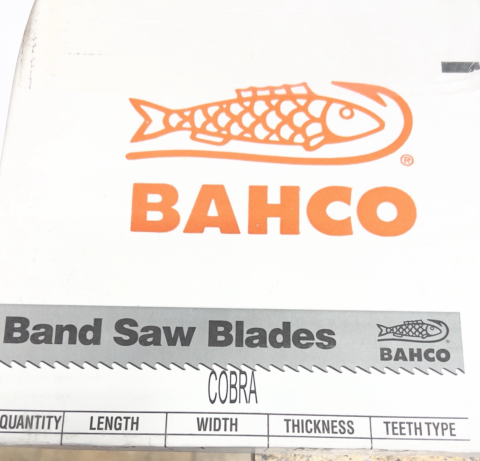 BAHCO 12’0” X 3/4 X .035 Sawblade New, Never Used.
